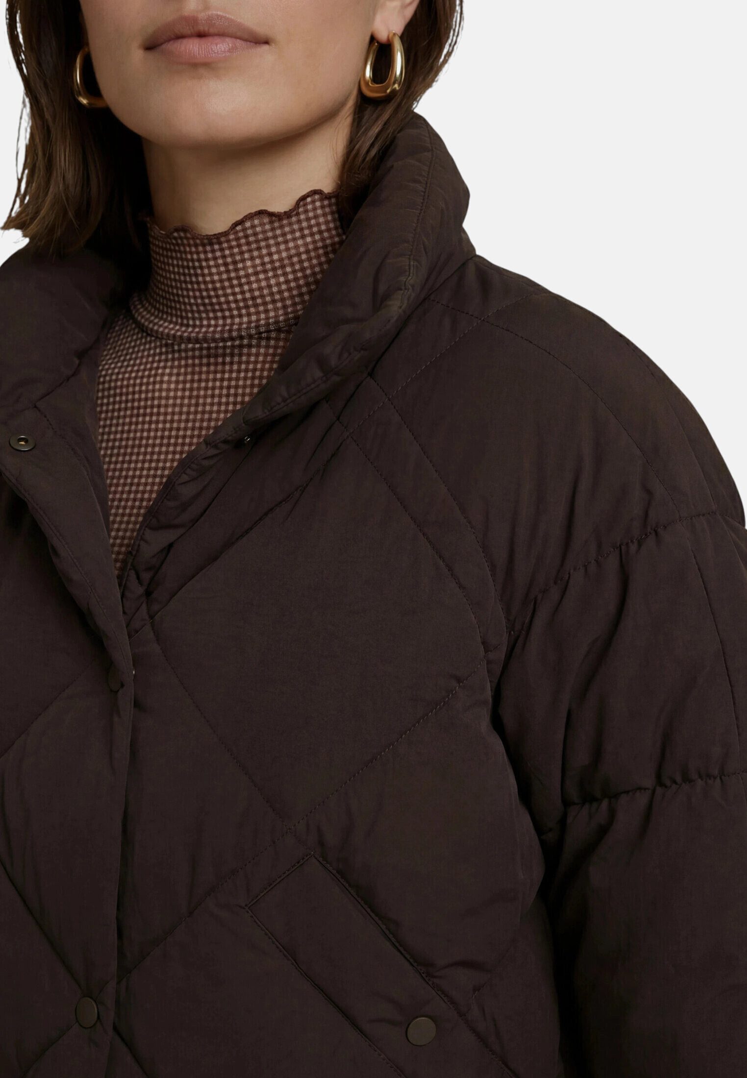 Zero Steppjacke Damen mit Stehkragen