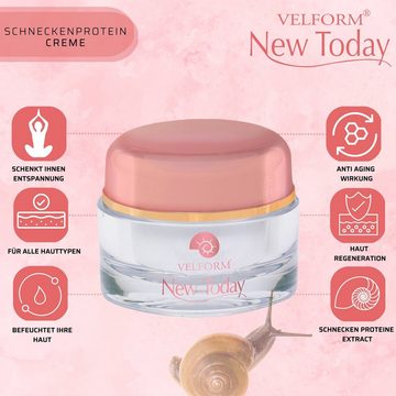 Velform® Anti-Aging-Creme New Today Plus Spar Set 1er oder 2er Pack, 1-tlg., Anti-Falten, Hautverjüngung, gegen Falten, Pickel, Akne, Narben