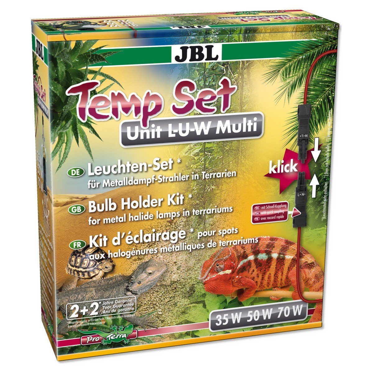 JBL GmbH & Co. KG Terrarienleuchte TempSet Unit L-U-W Multi