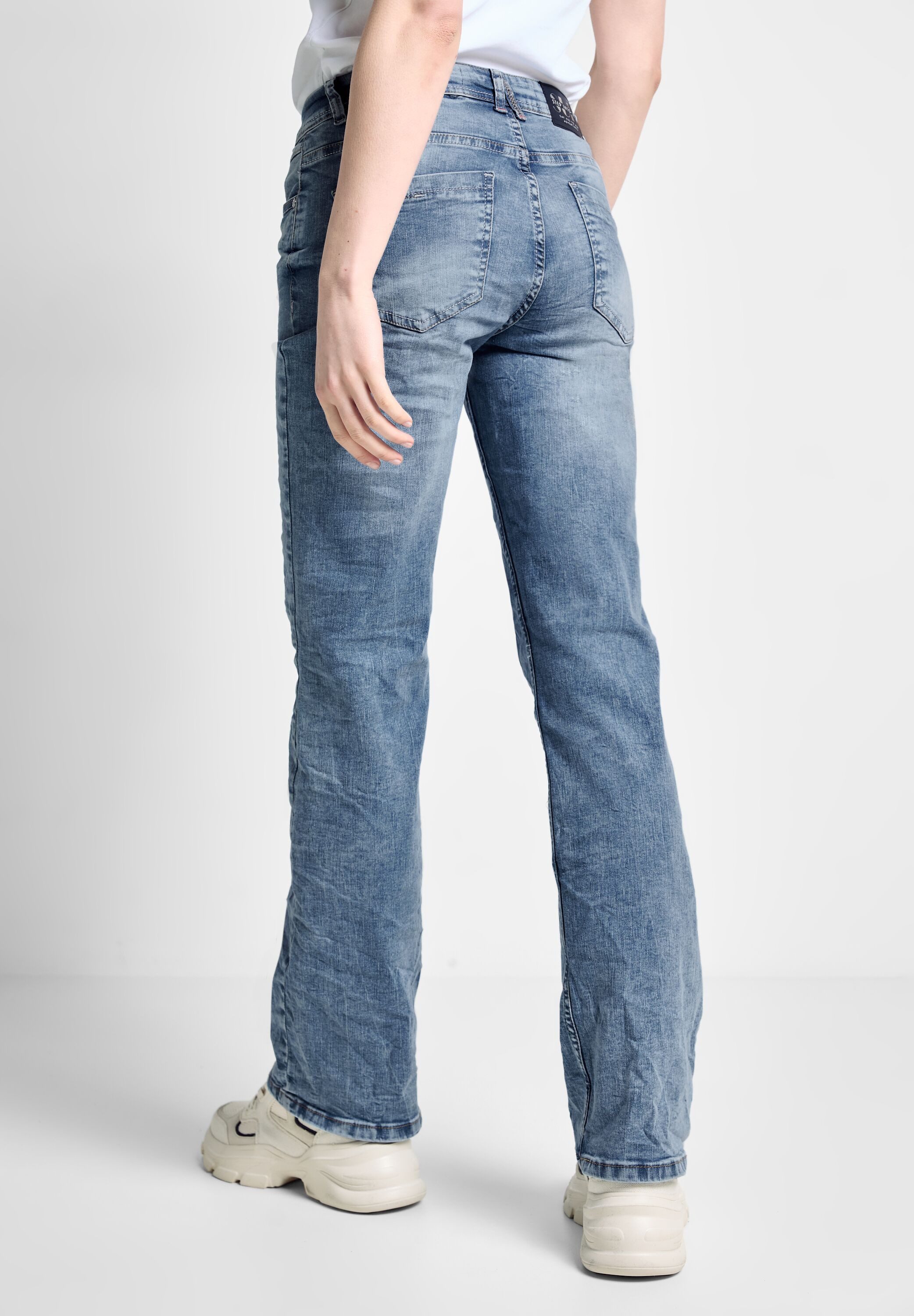 CECIL Slim-fit-Jeans High Waist
