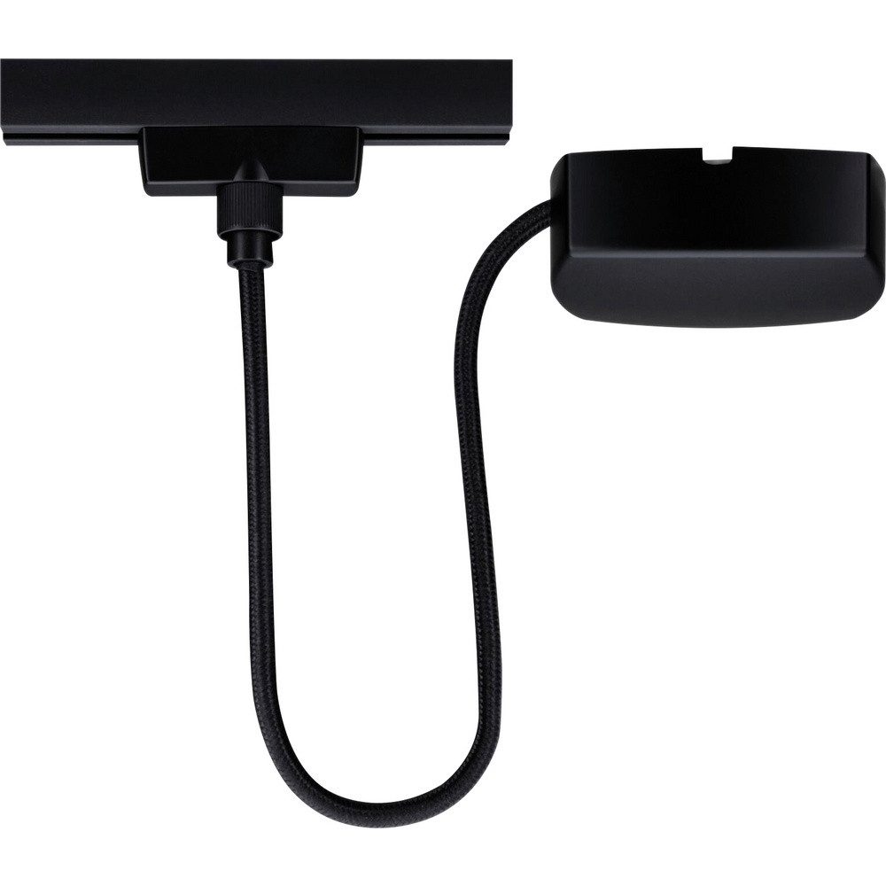 Paulmann Schienensystem-Leuchten Paulmann 95672 Hochvolt-Schienensystem-Komponente Einspeiser Schwar