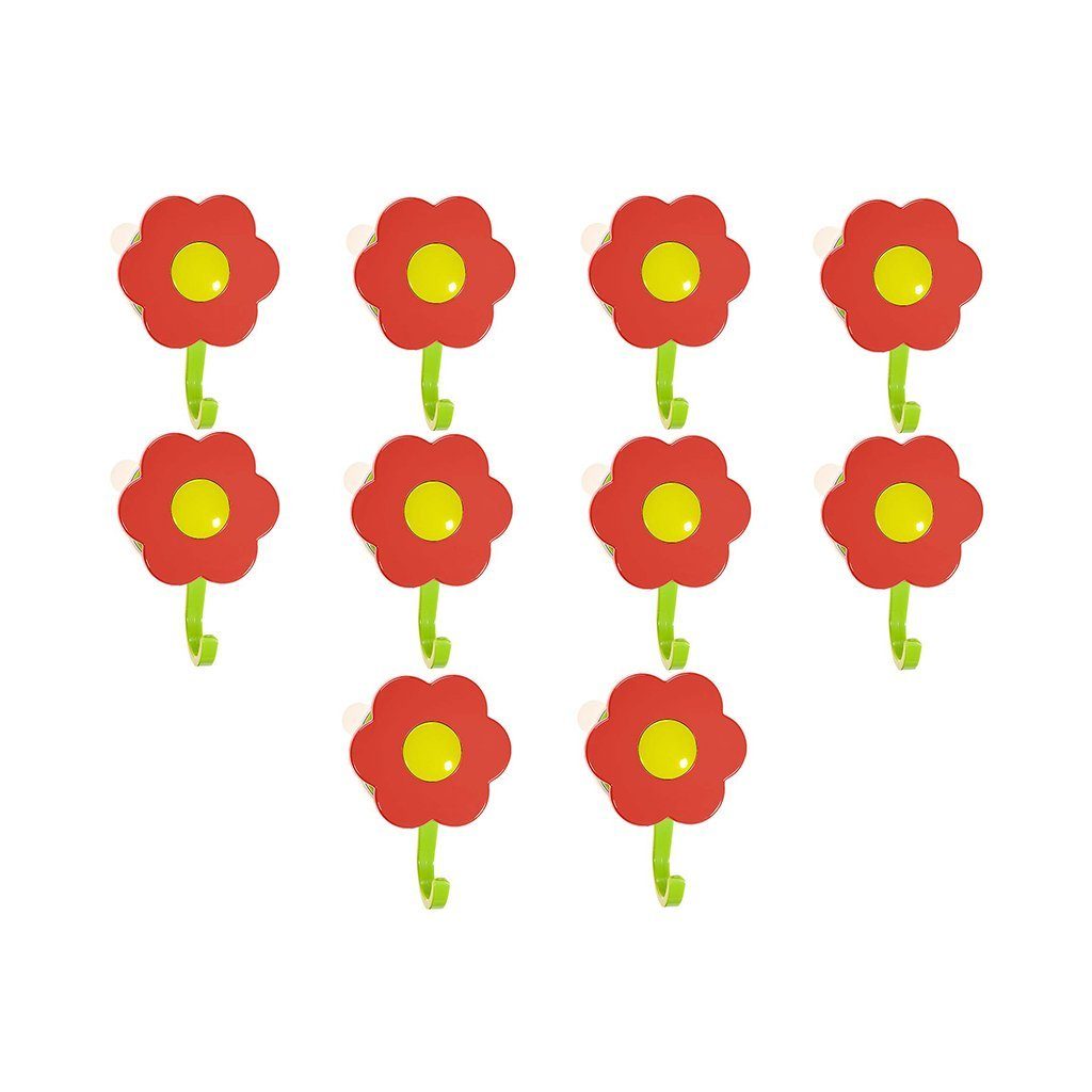 Kochblume Wandhaken Blumenhaken L, (Spar-Set, 10-St), Tragkraft bis zu 8 kg