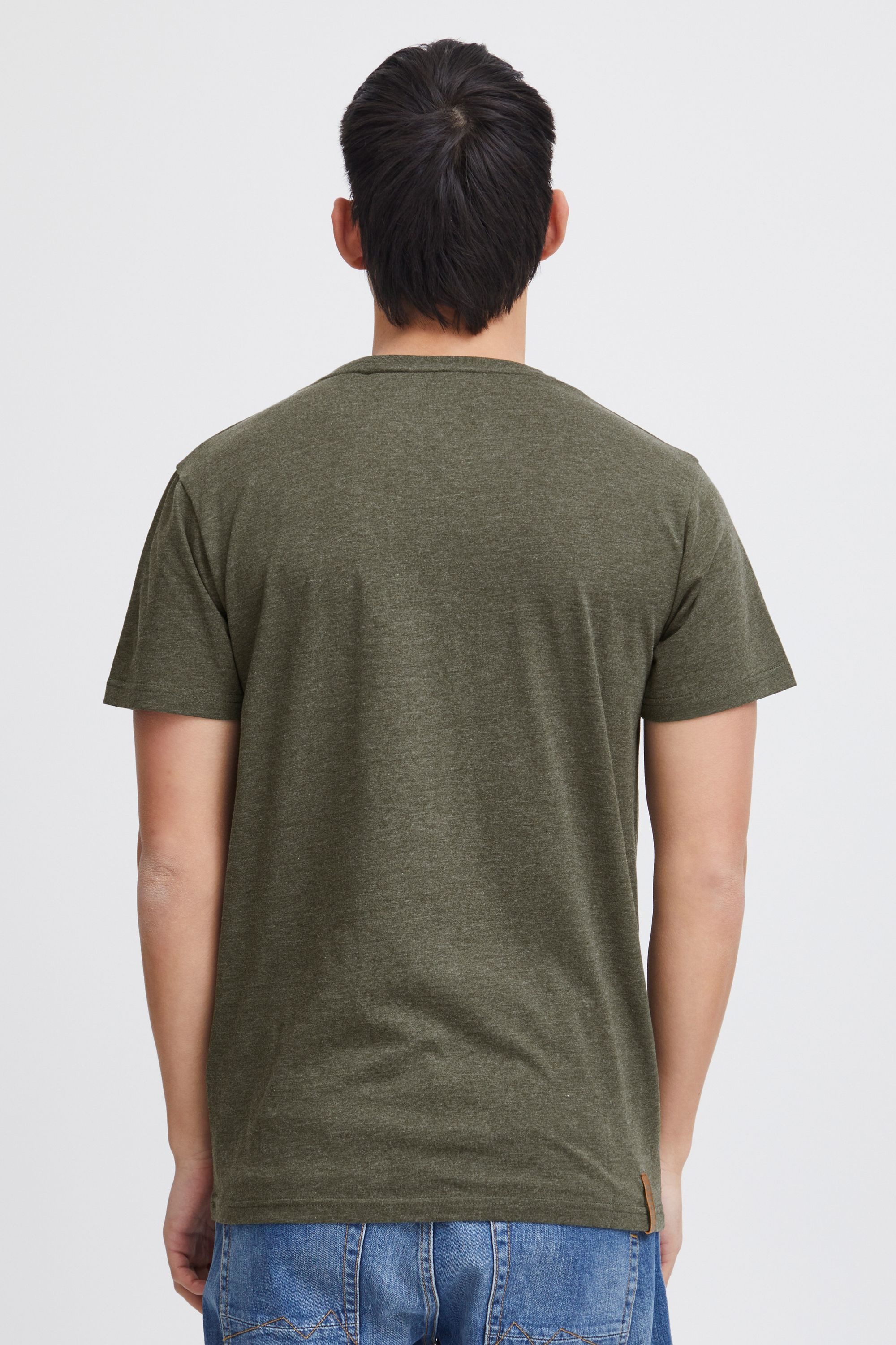 !Solid Rundhalsshirt SDVolker Kurzarmshirt mit Knopfleiste