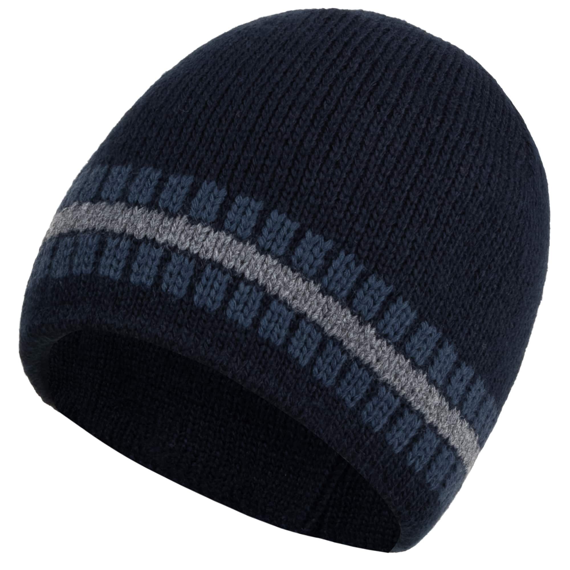 BEZLIT Beanie Herren Strick Outdoor Wintermütze mit Streifen (1-St) Blau