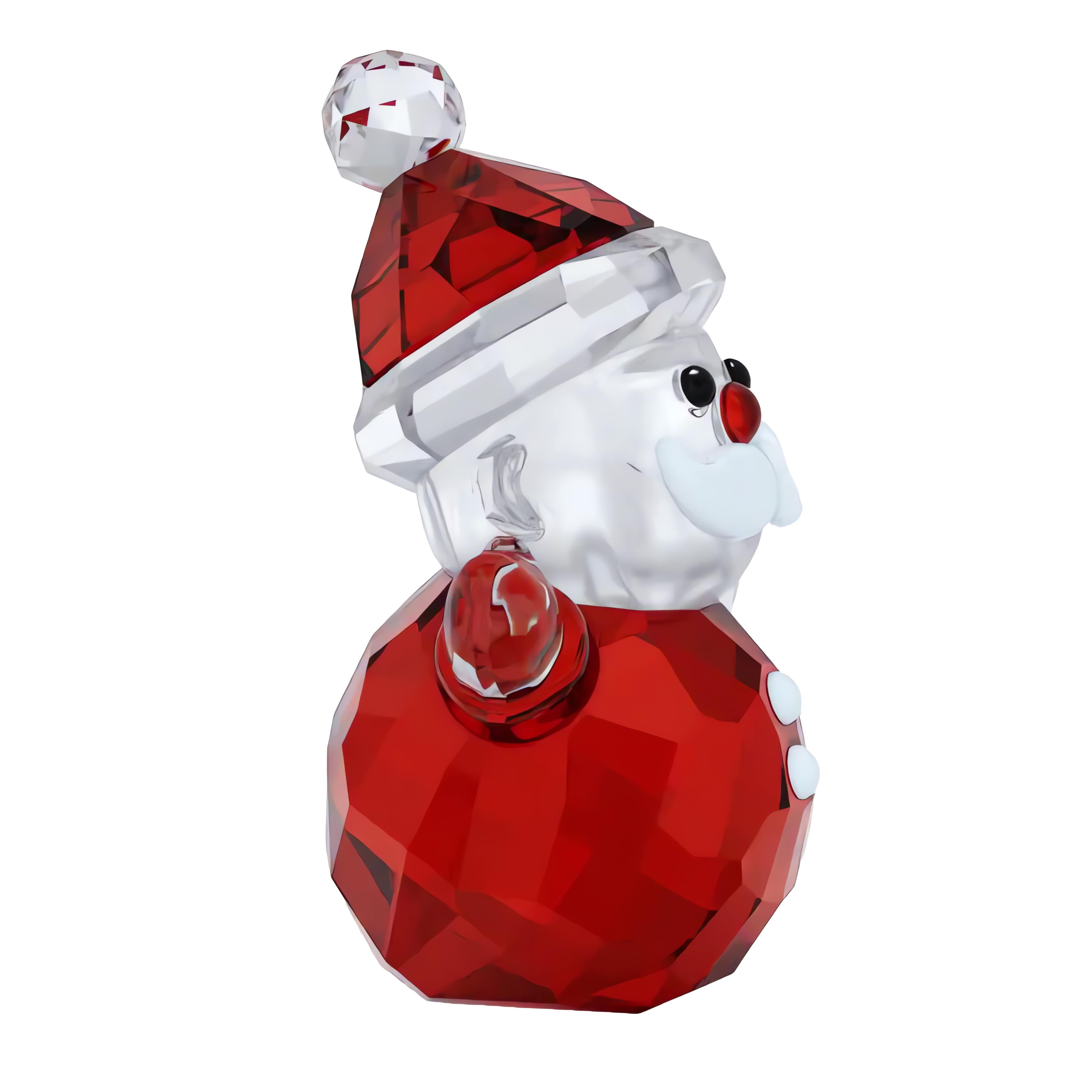 Swarovski Weihnachtsmann Kristallfigur Sammelfigur Dekofigur ROCKING SANTA (1 St), Swarovski® Kristall