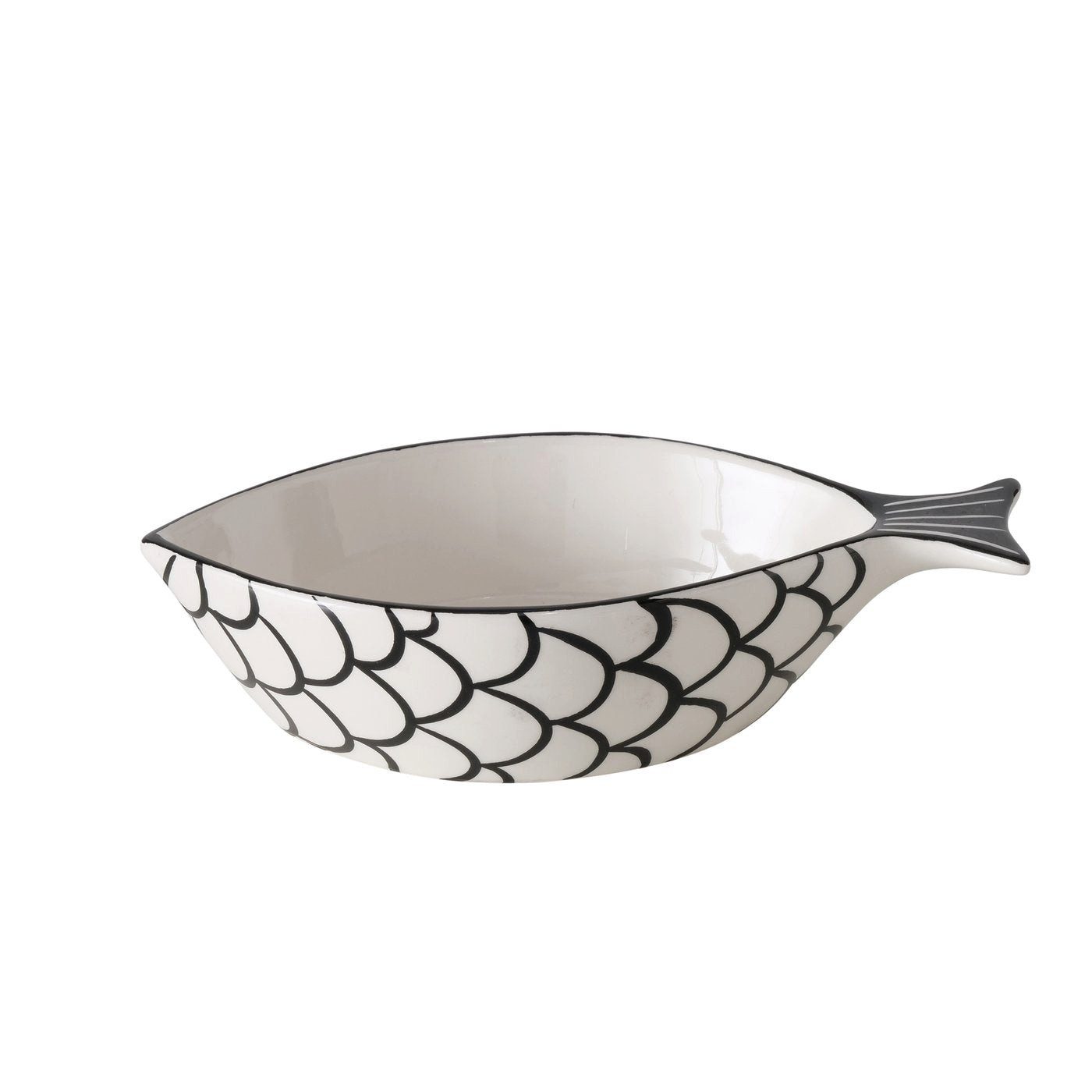 BOLTZE Schale Maritime Schalen im Fischdesign aus Keramik, 2er-Setpreis Geschenkidee