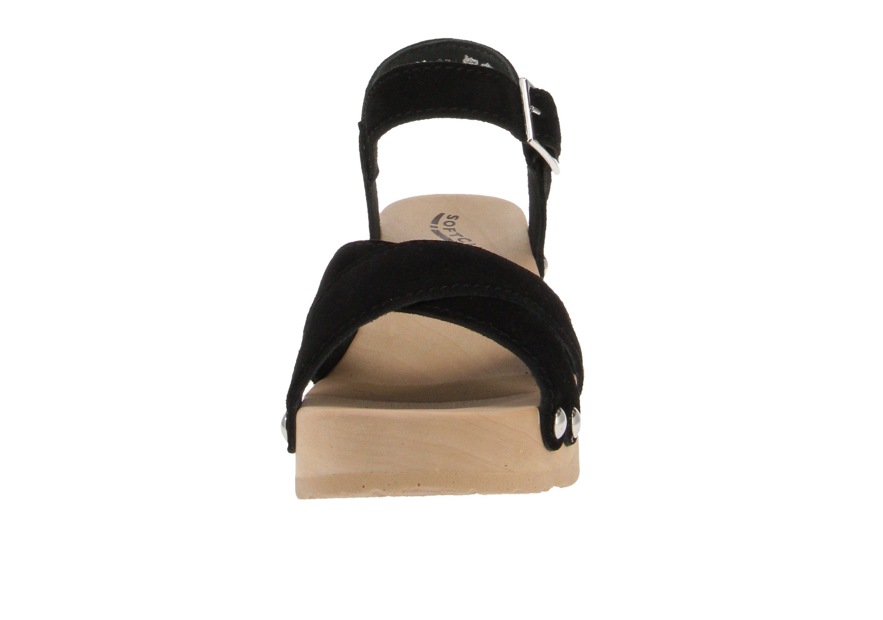 Softclox Softclox S3598 Hanne Kaschmir - Damen Schuhe Sandaletten - 11-Schwarz Sandale