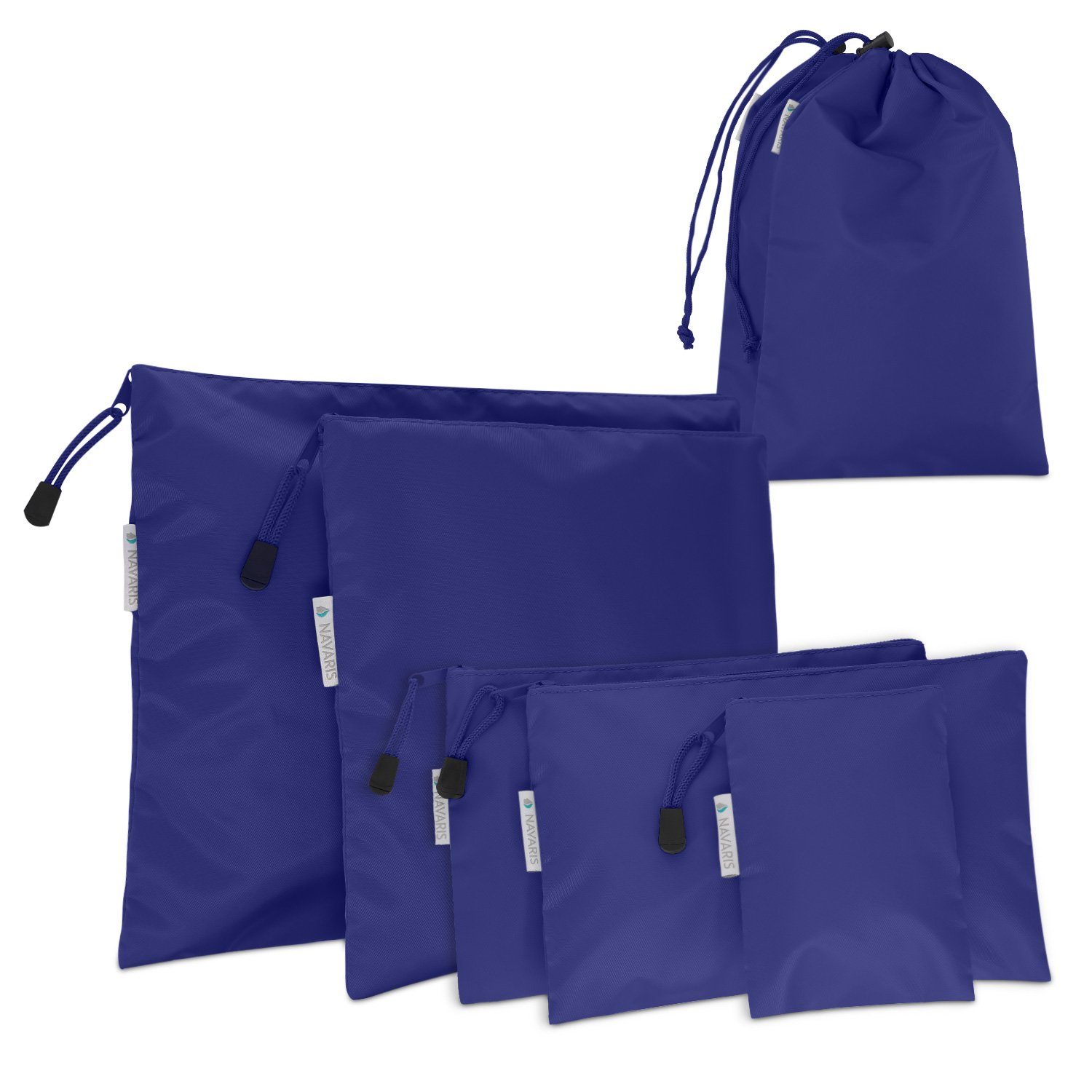 Navaris Kofferorganizer Koffer Packbeutel Set 7-teilig - Schuhbeutel Wäsche günstig online kaufen