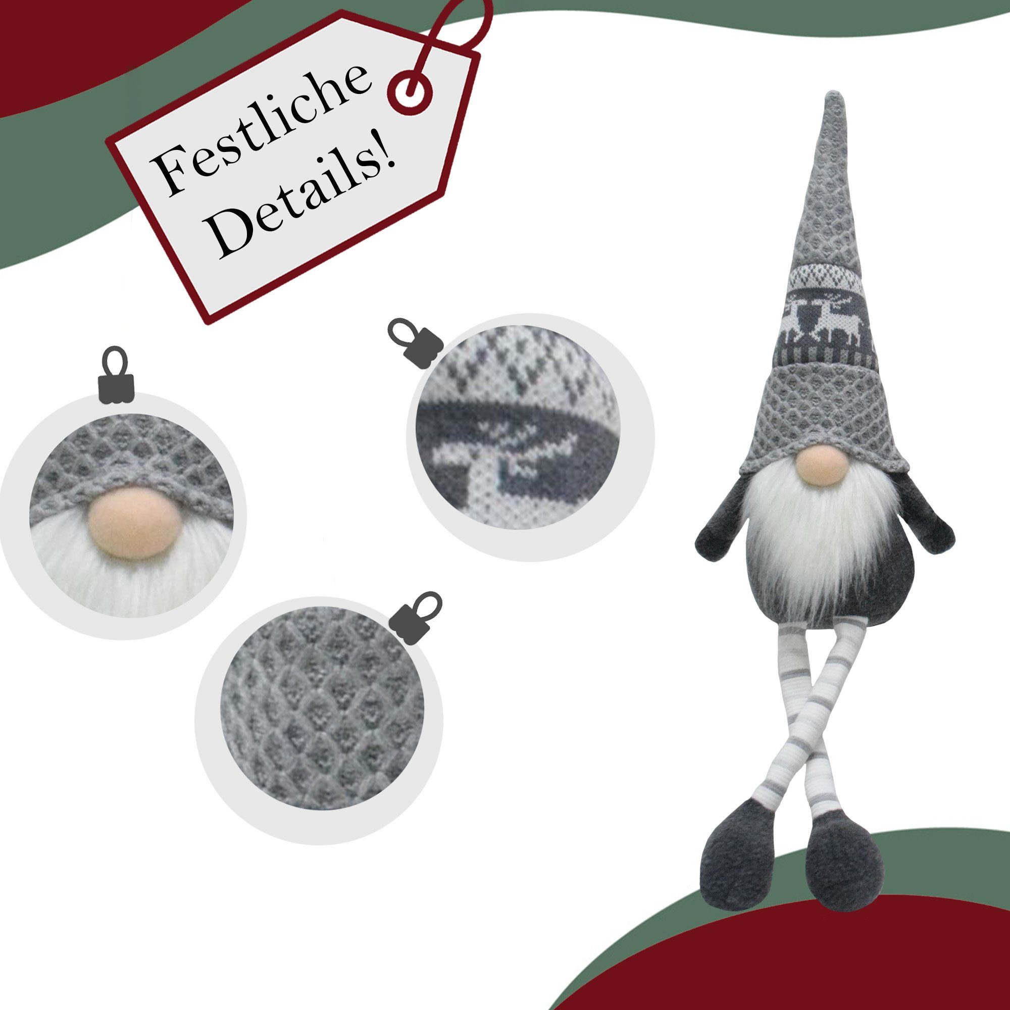 Lemodo Wichtel Kantenhocker 2er Set, 49 günstig online kaufen