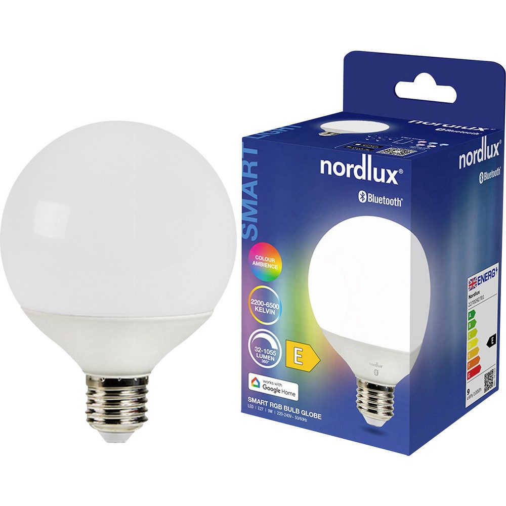 Nordlux LED-Leuchtmittel Nordlux 2270092701 Glühlampe EEK E (A - G) E27 Globeform app-gesteu