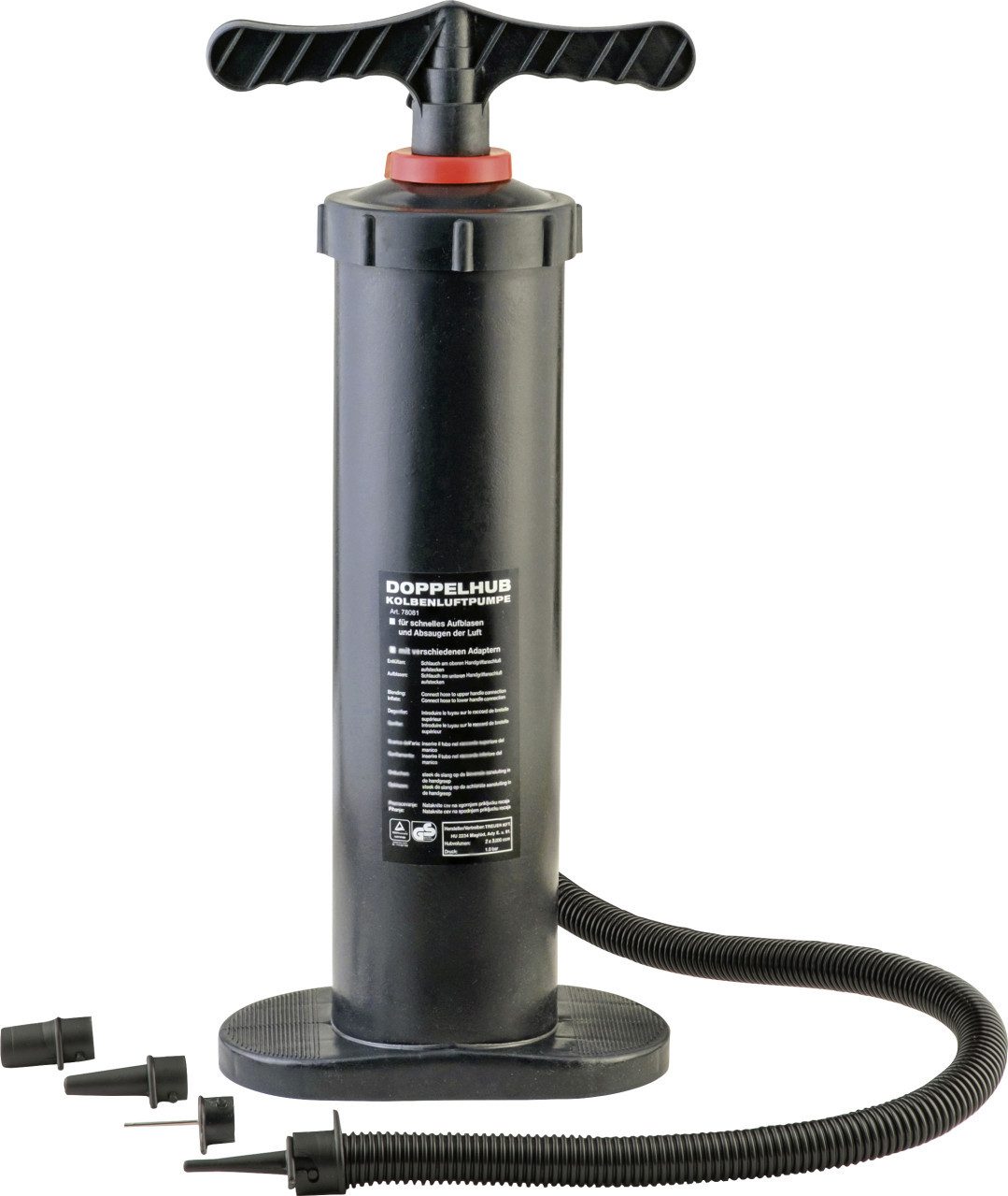 Happy People Handpumpe Happy People Doppelhubpumpe 2 x 3000 ccm