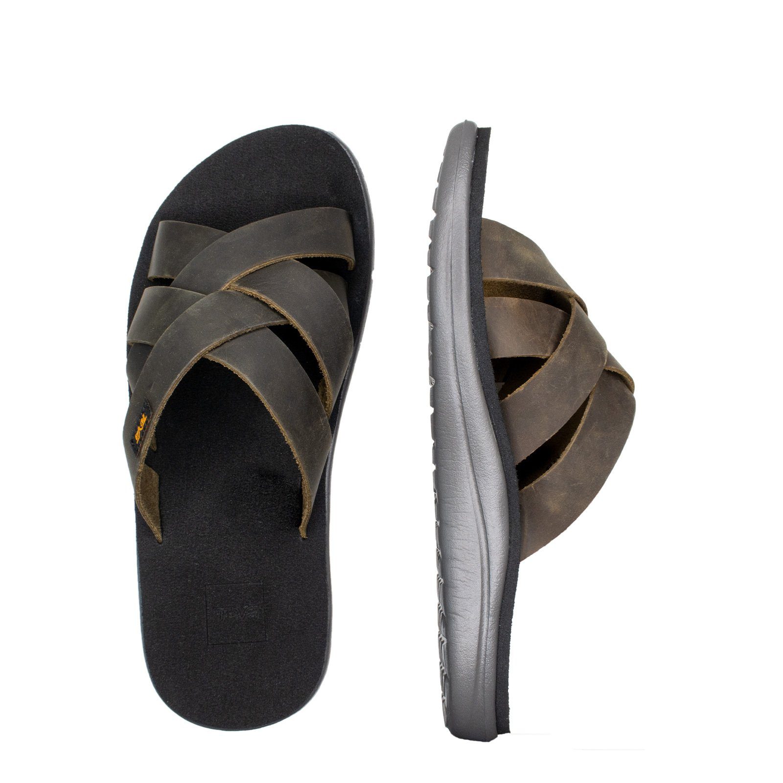 Teva »Slipper Voya Slide Leather« Trekkingsandale (1-tlg) geruchshemmendes  Fußbett online kaufen | OTTO