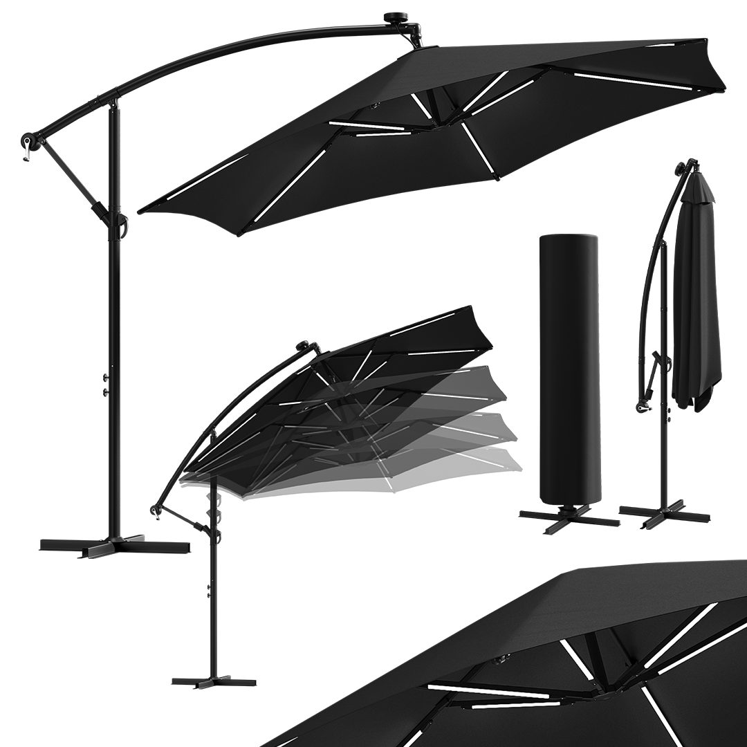STEELSØN Sonnenschirm Kyrion, LxB: 350x350 cm, günstig online kaufen