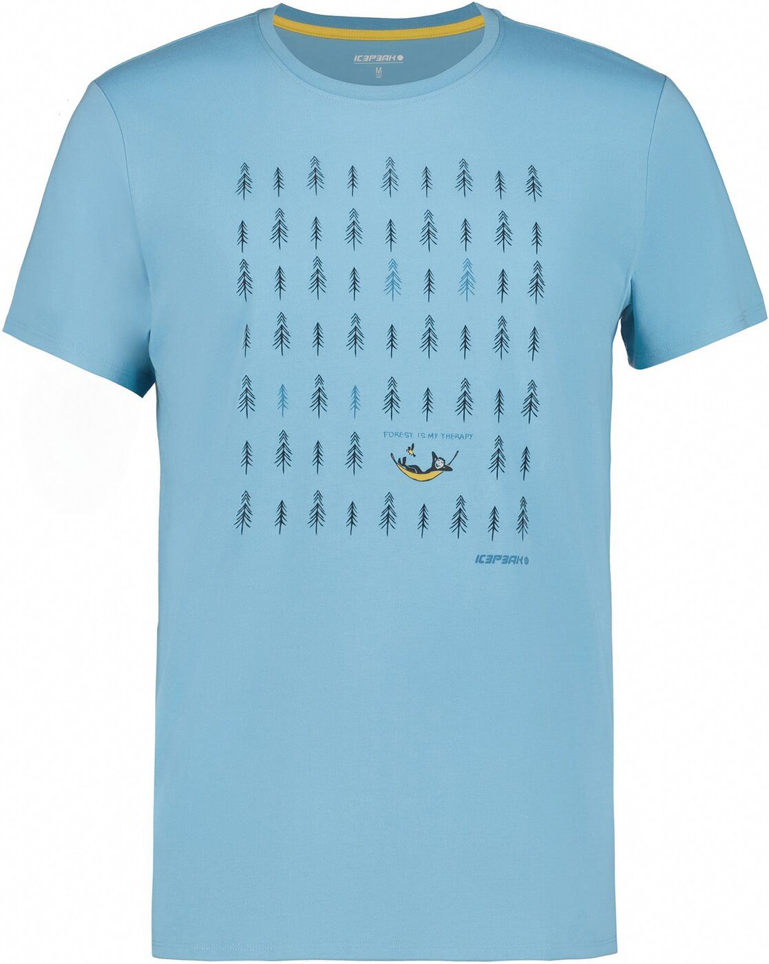 Icepeak T-Shirt ICEPEAK BEEVILLE LICHTBLAU