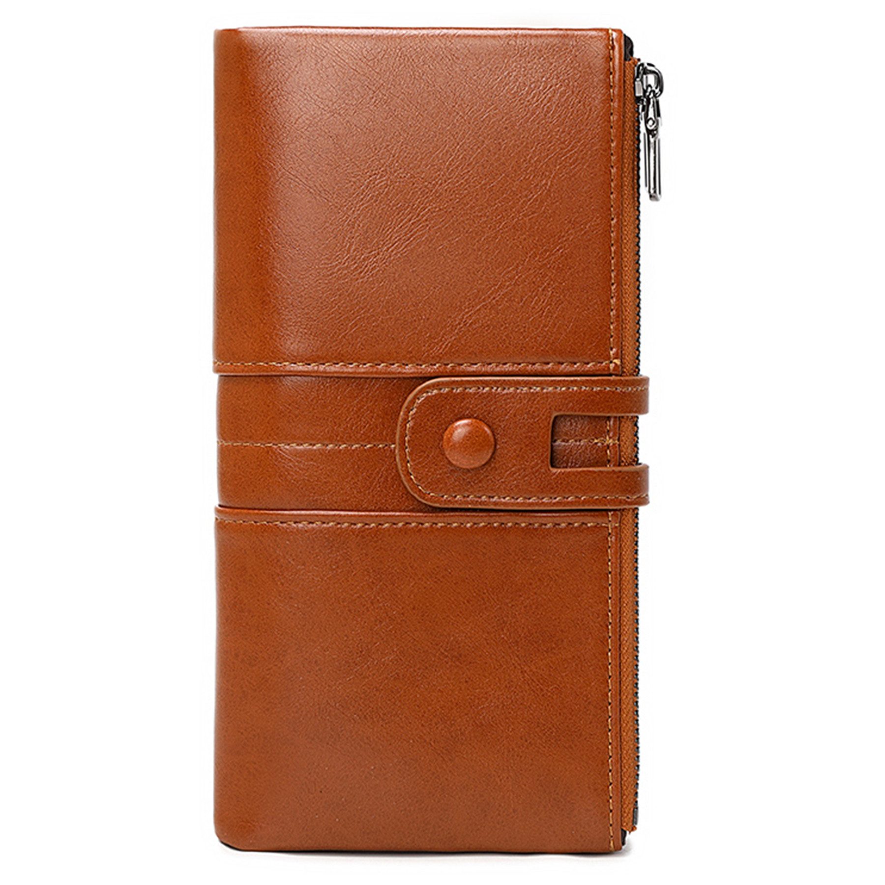 Mutig Geldbörse Geldbörse Damen, viele Kartenfächer, große Vintage Leder Ge günstig online kaufen