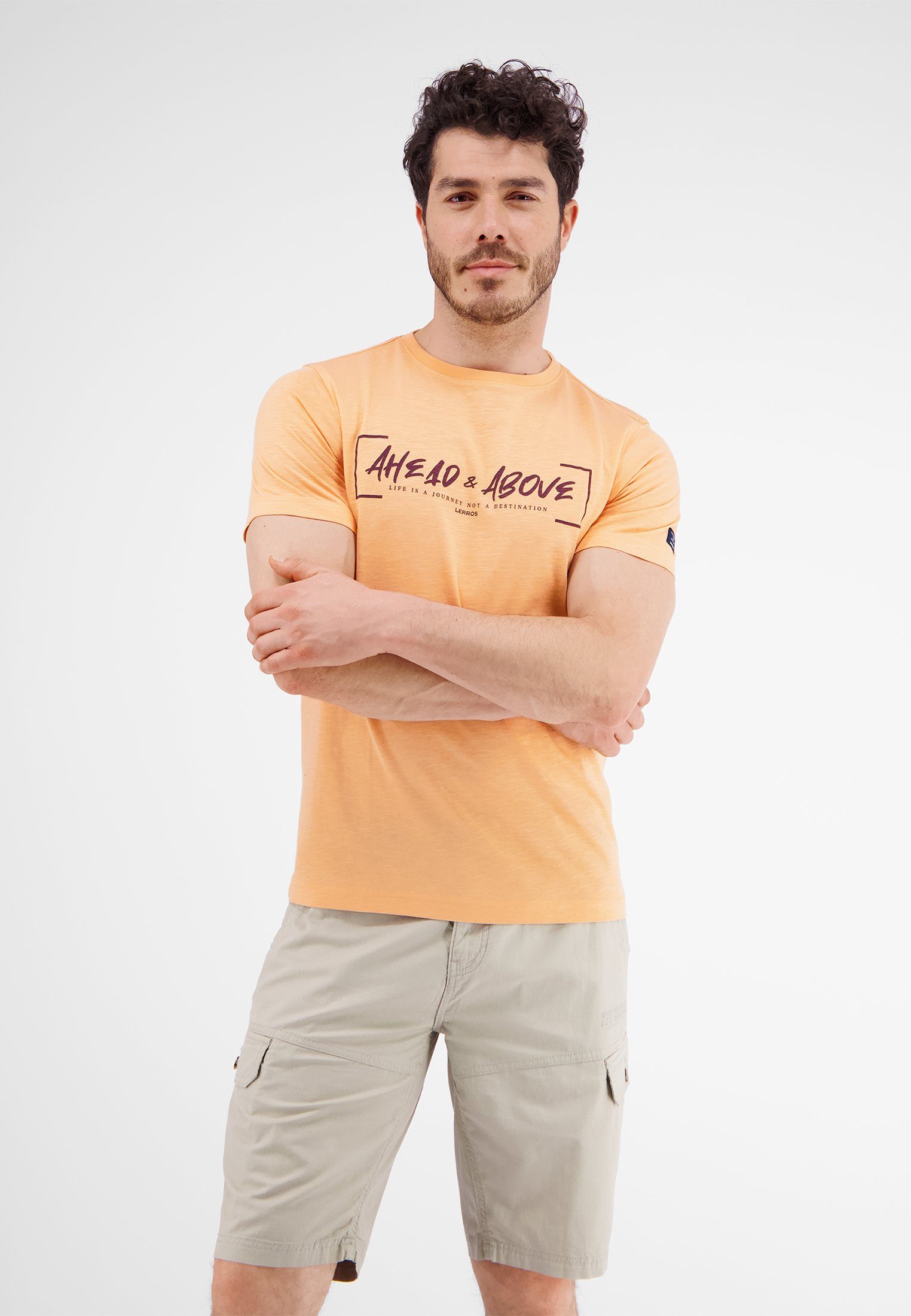 LERROS T-Shirt "LERROS T-Shirt *Ahead & Above*" günstig online kaufen