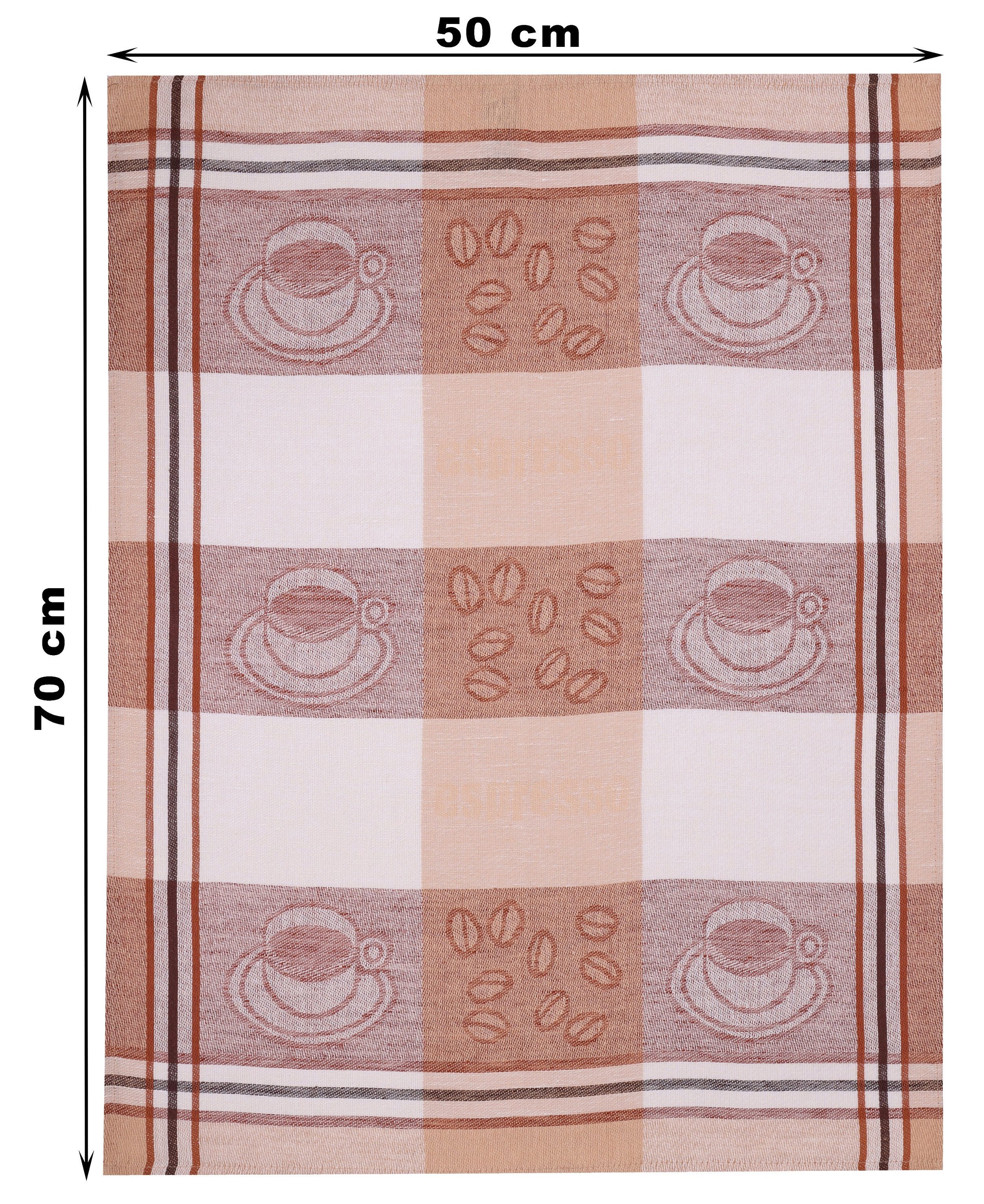 Betz Geschirrtuch 3 Stück Halbleinen Geschirrtücher Hungary Motiv Kaffee Gr günstig online kaufen