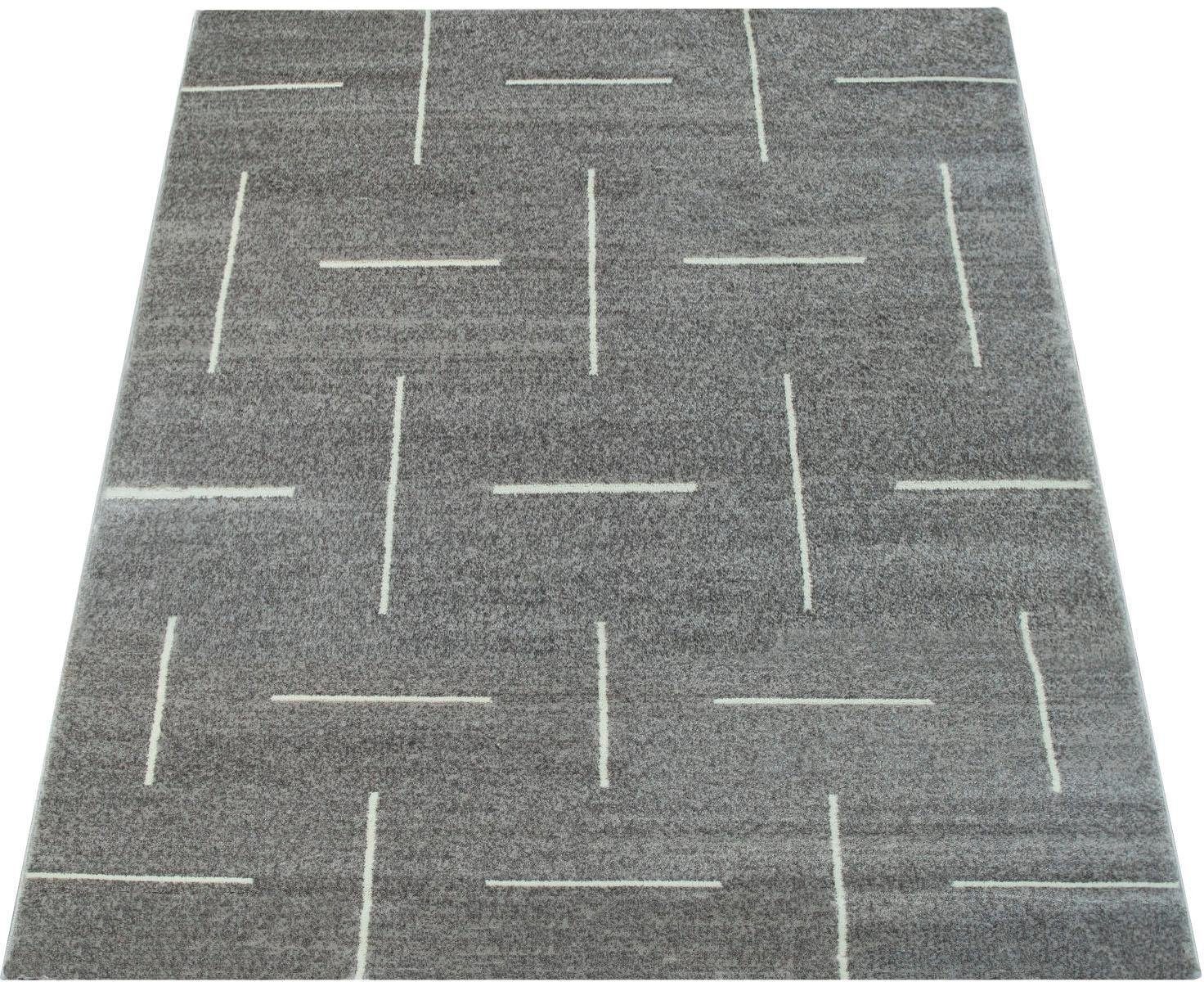 Teppich Tibesti 5085, Paco Home, rechteckig, Höhe: 15 mm, Kurzflor, modernes Design, Wohnzimmer