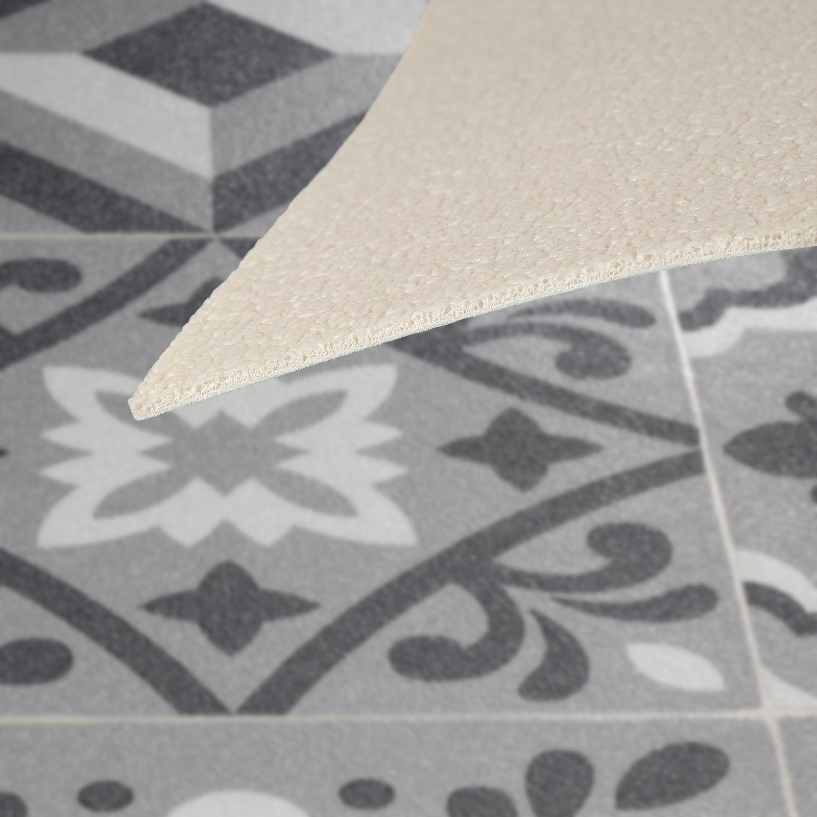 Floordirekt Vinylboden CV-Belag Plaza Algarve 090M, Erhältlich in vielen Größen, Bodenbelag