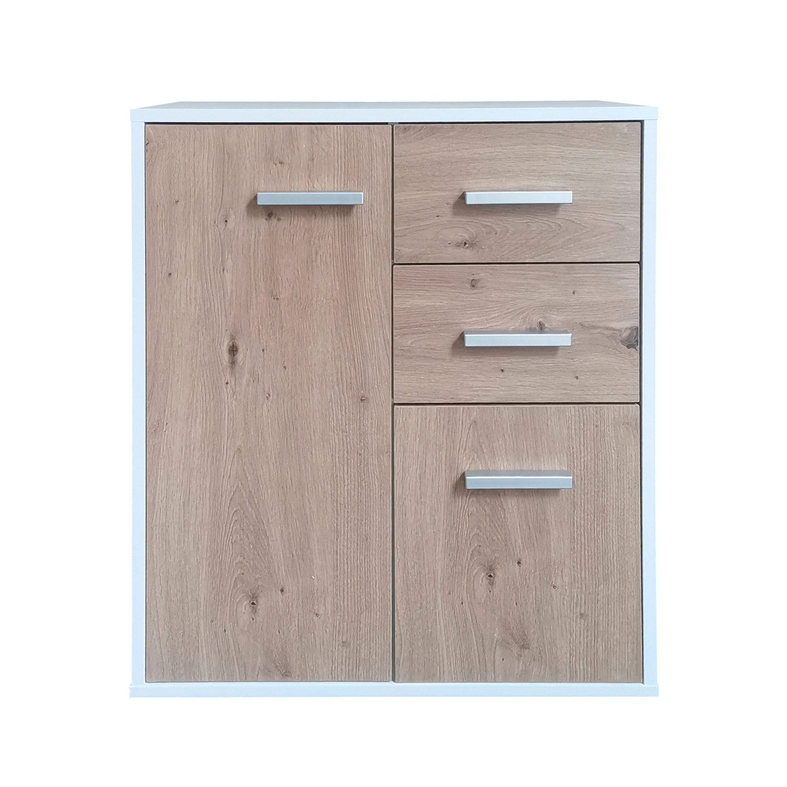HTI-Line Kommode Kommode Nina mit zwei Schubladen (Stück, 1 Kommode), Anrichte Sideboard Schrank