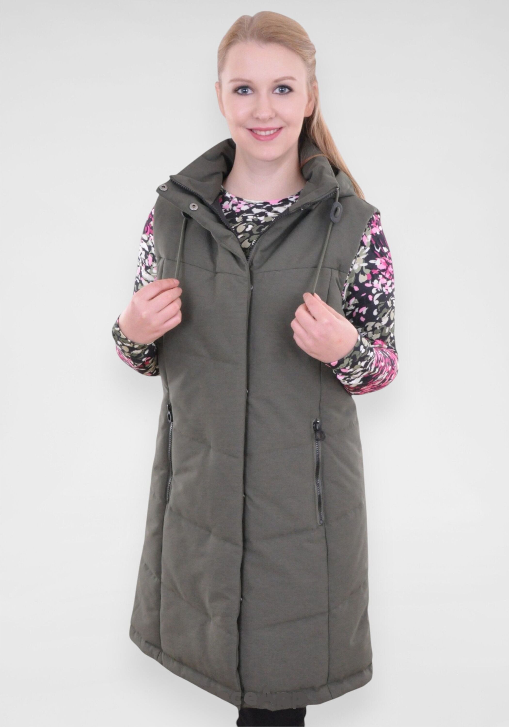 NAVIGAZIONE Steppweste mit verlängertem Schnitt günstig online kaufen