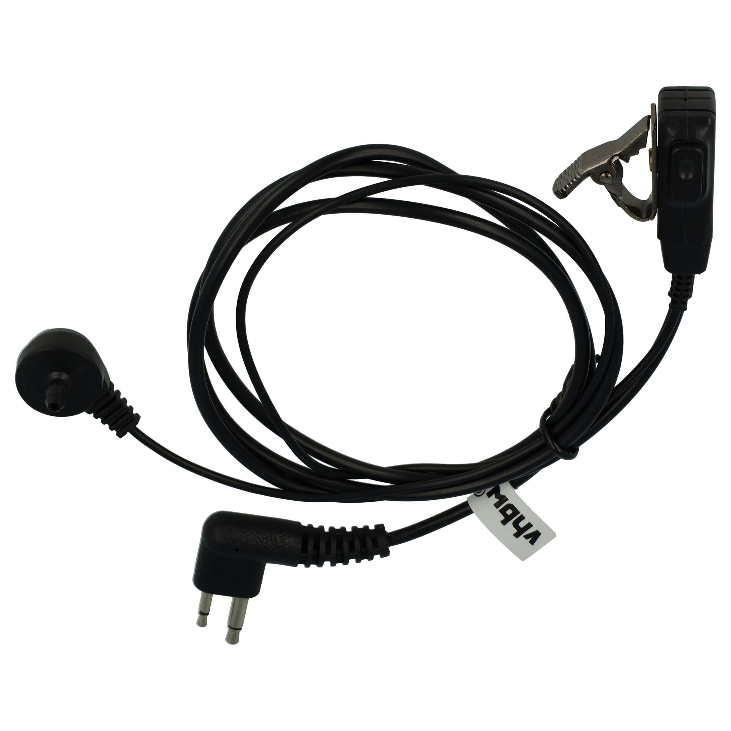 vhbw GP68, GP300, GP600, GP73, Headset passend Funkgerät GP88, für Motorola CP040