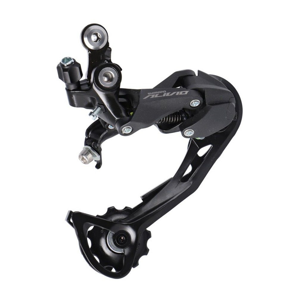 Shimano Schaltung Schaltwerk Alivio RD-M3100GS 9-fach Shadow, silber/schwarz