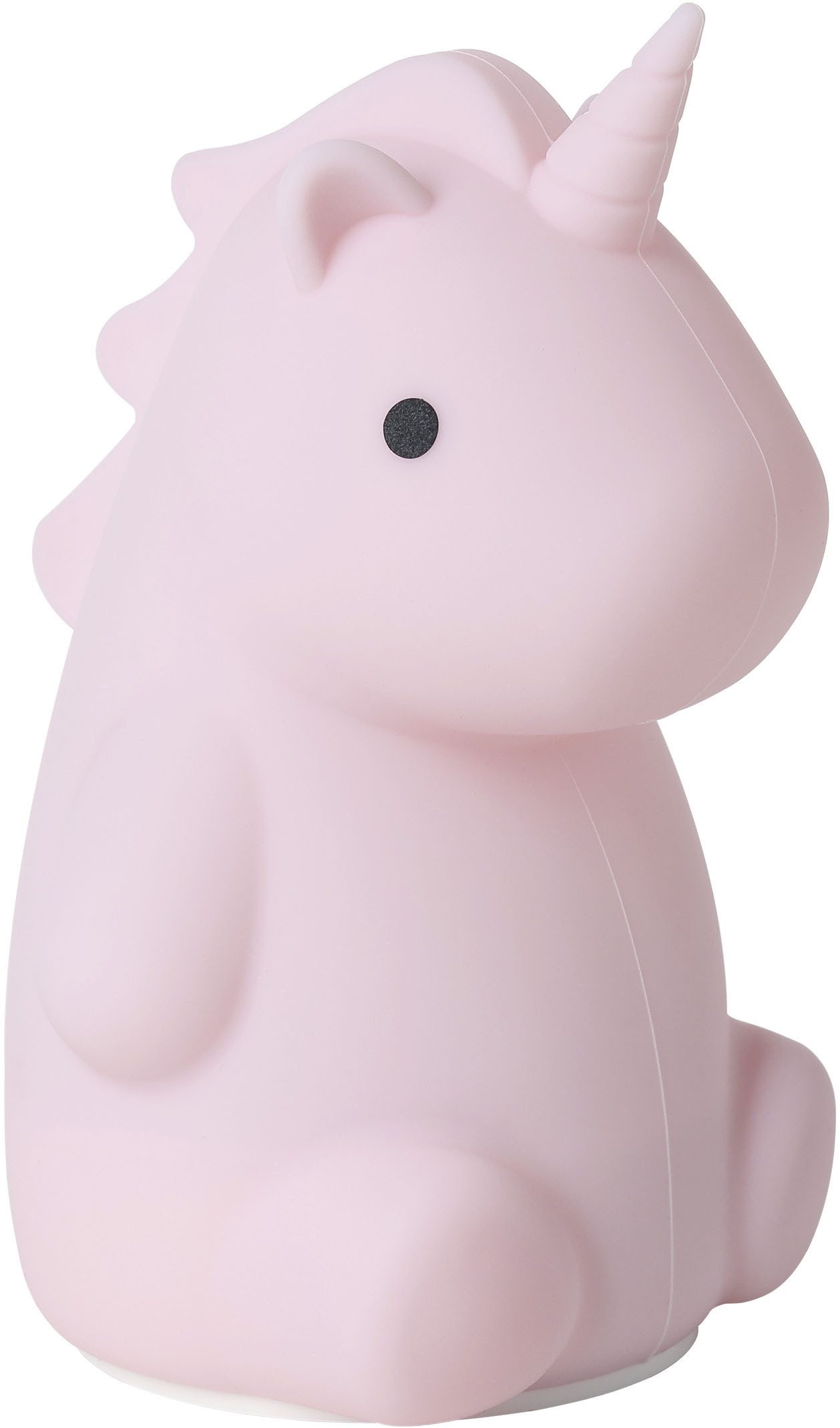 EGLO Tischleuchte CASTELLINO Tischlampe - Kunststoff - LED - 5W - IP20, Farbwechsel, RGB, USB-Anschluss mit Ladefunktion, LED fest integriert, RGB, Warmweiß, LED Nachtlicht, Akku Tischlampe, Kinderzimmer, L10 x B10,5 x H15,5 cm