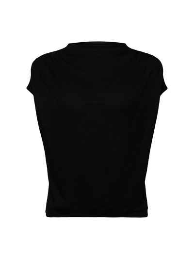 Esprit T-Shirt Jersey-T-Shirt mit Stehkragen (1-tlg)