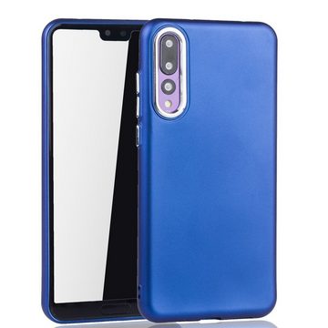 König Design Handyhülle Huawei P20 Pro, Huawei P20 Pro Handyhülle Backcover Blau