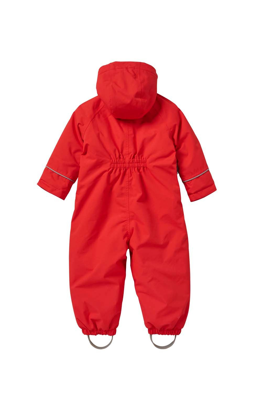 JAKO-O Snowsuit for Babies and Children, Star Design, tomato red