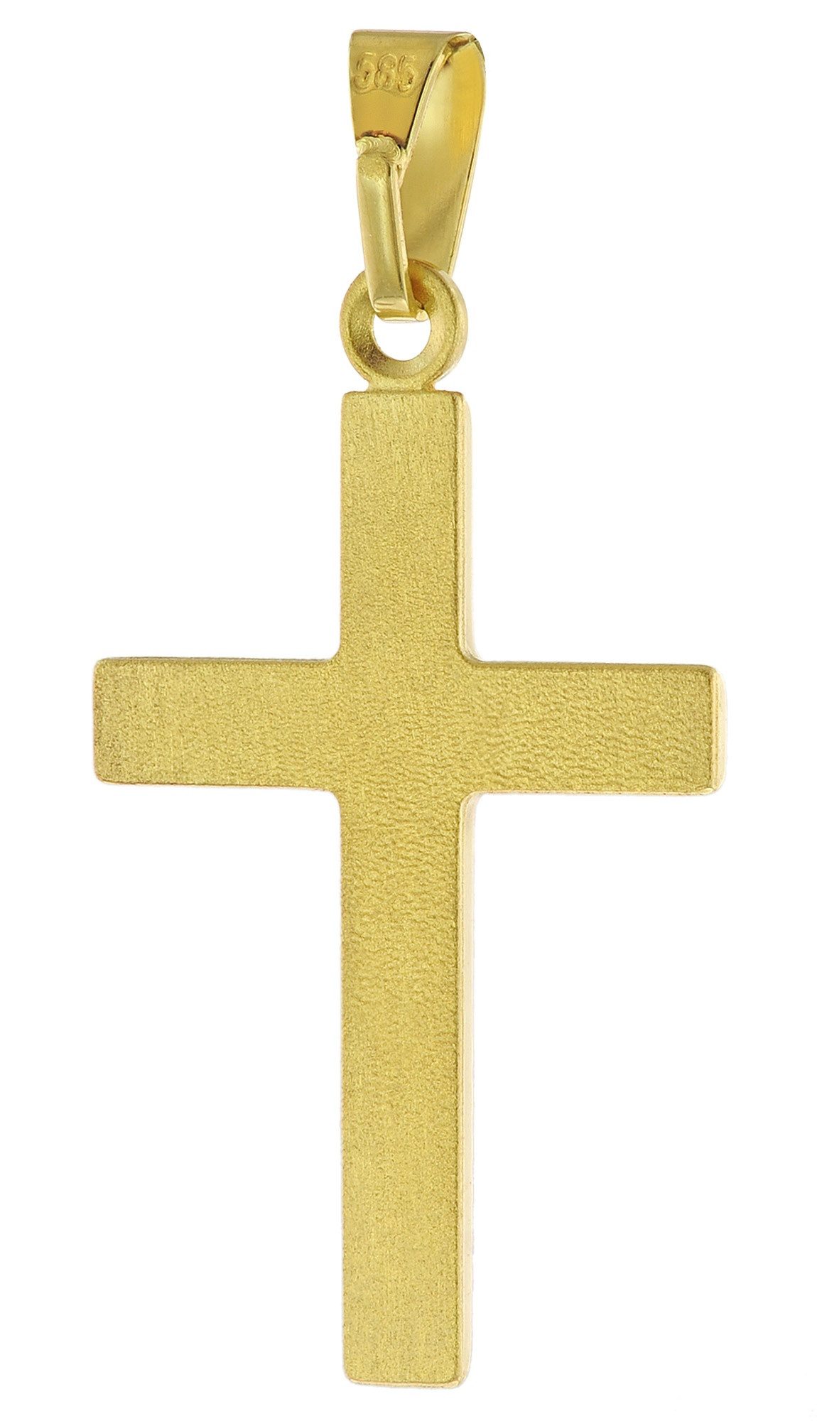 trendor Kette mit Anhänger für Gold 585 mit Vergoldeter Silberkette günstig online kaufen