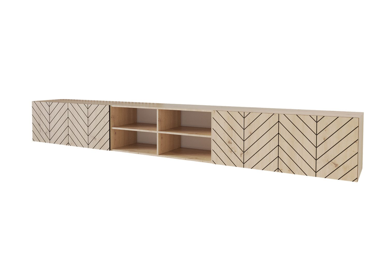 ALTDECOR Lowboard FAGI-W (3 St., TV-Schrank, günstig online kaufen
