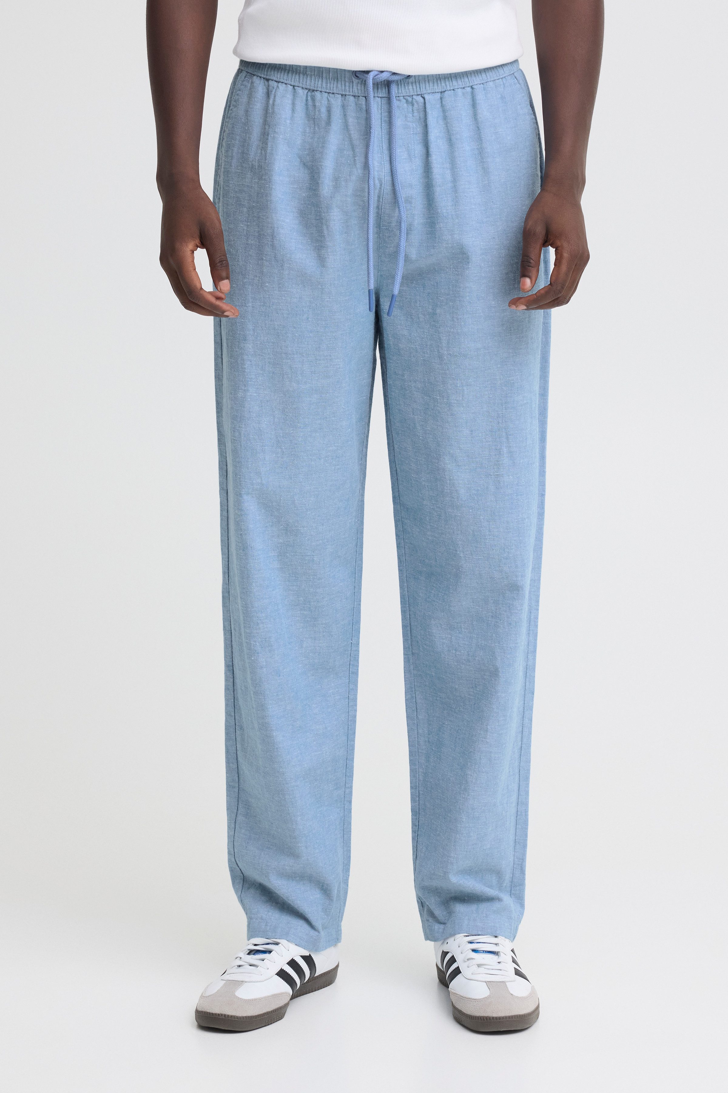 Blend Leinenhose BHABAN LIN PANTS PP NOOS sommerlich, mit hohem Baumwollanteil