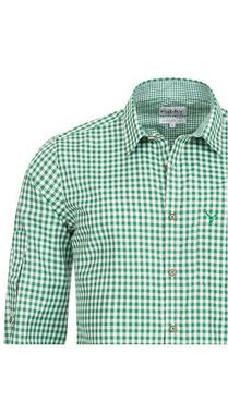 Nübler Trachtenhemd Trachtenhemd Langarm Sepp in Grün von Nübler