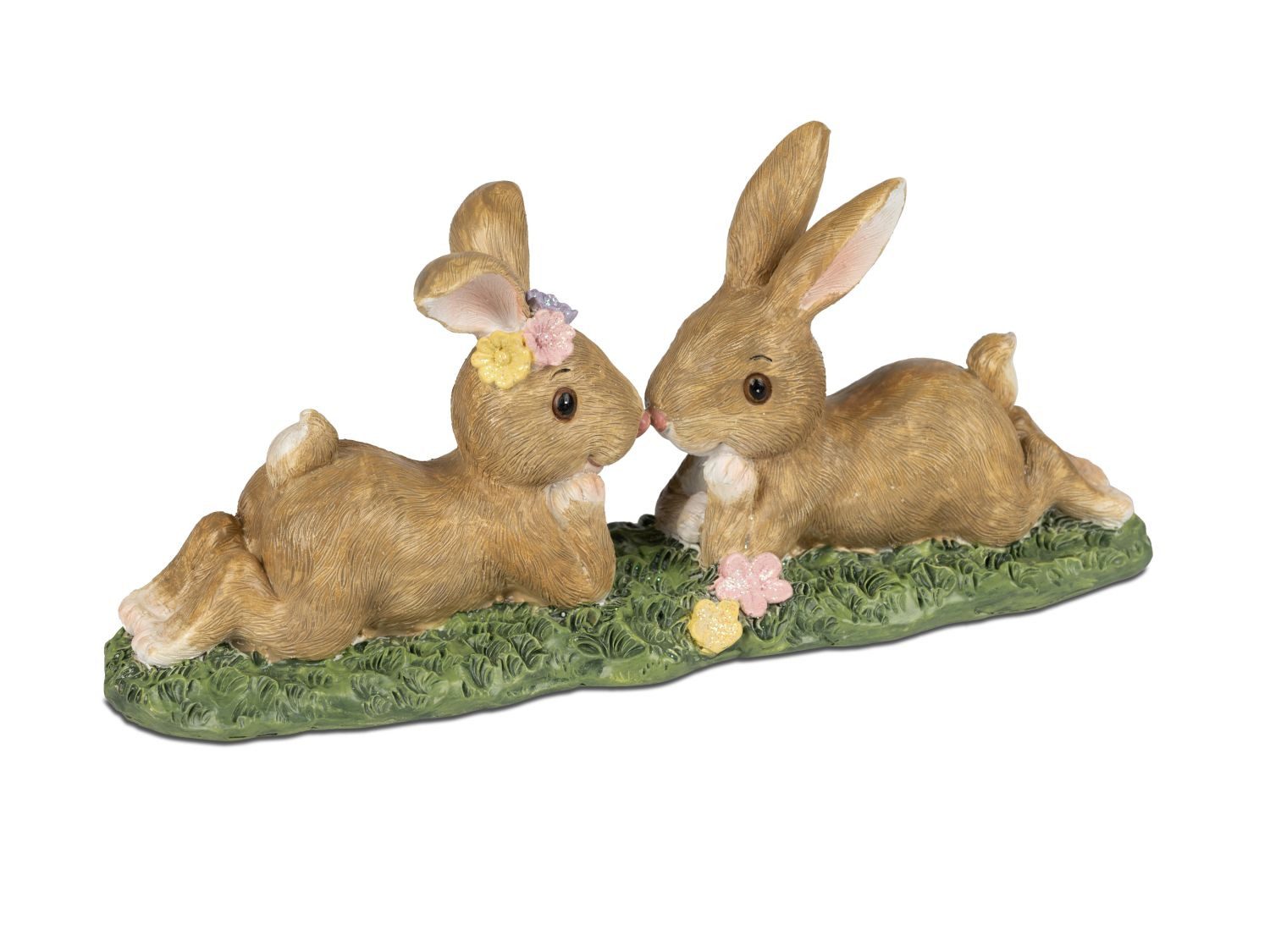 formano Dekofigur Osterzeit, Höhe: 9cm, Farbe: Braun, Motiv: Hasen günstig online kaufen