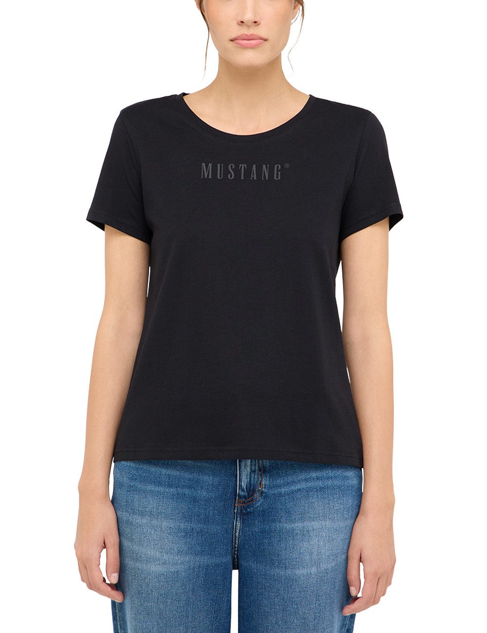 MUSTANG Kurzarmshirt Damen Style Alma