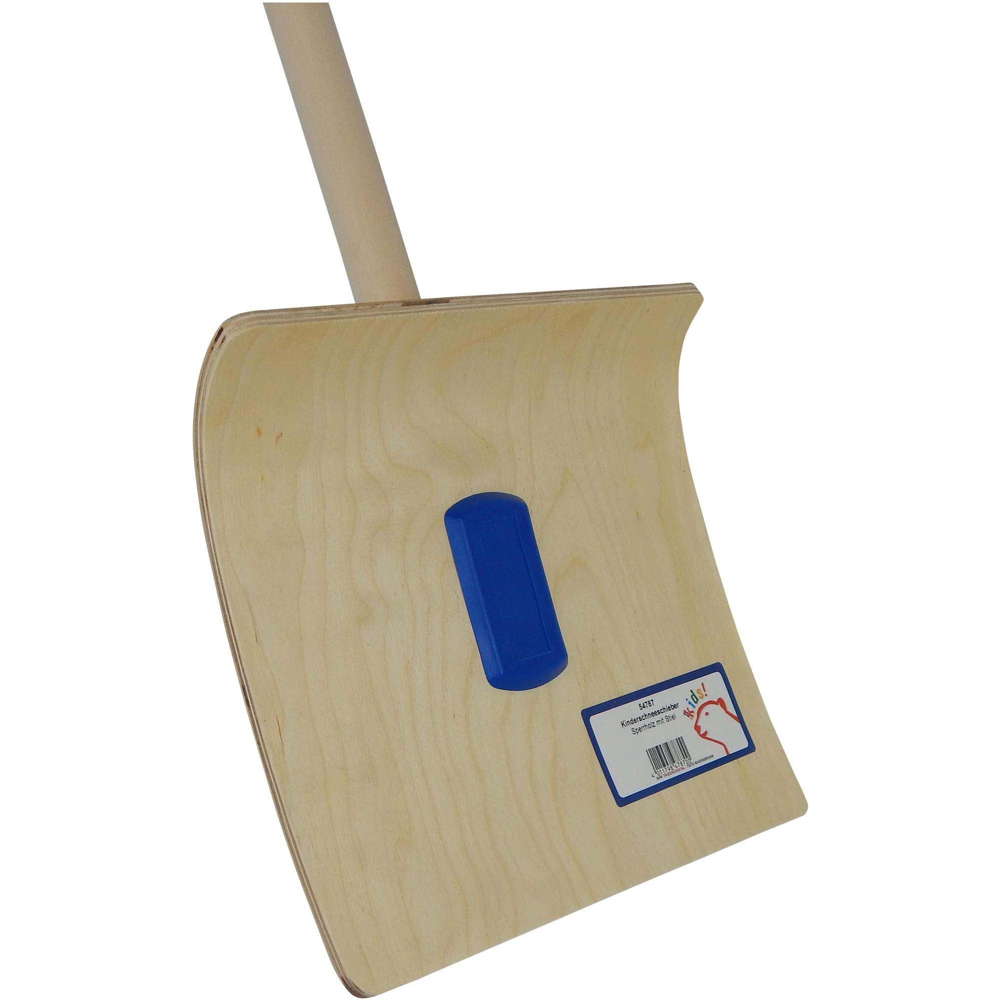 SHW Schneeschieber SHW Kinderschneeschieber Sperrholz mit Stiel