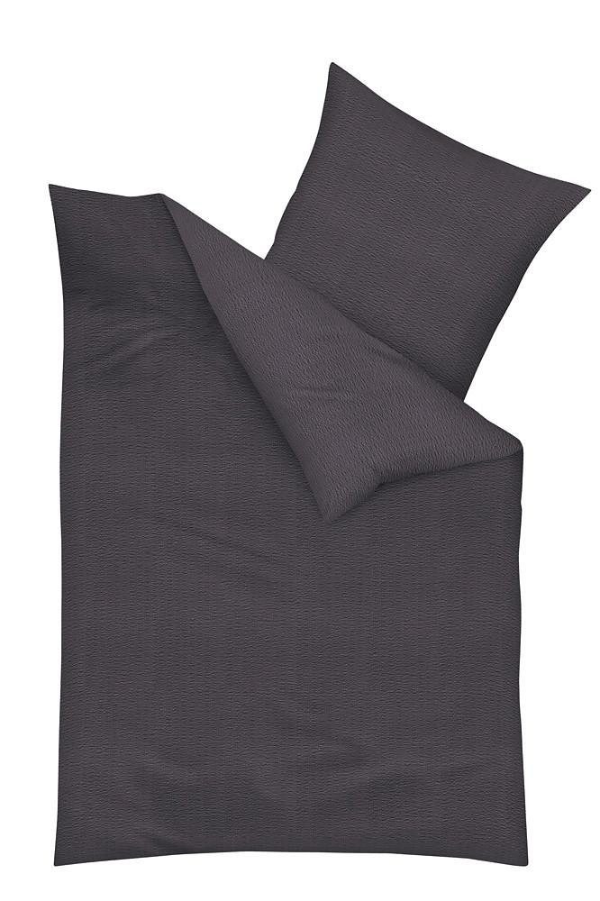Kaeppel Bettwäsche Uni, Seersucker, 2 teilig, günstig online kaufen