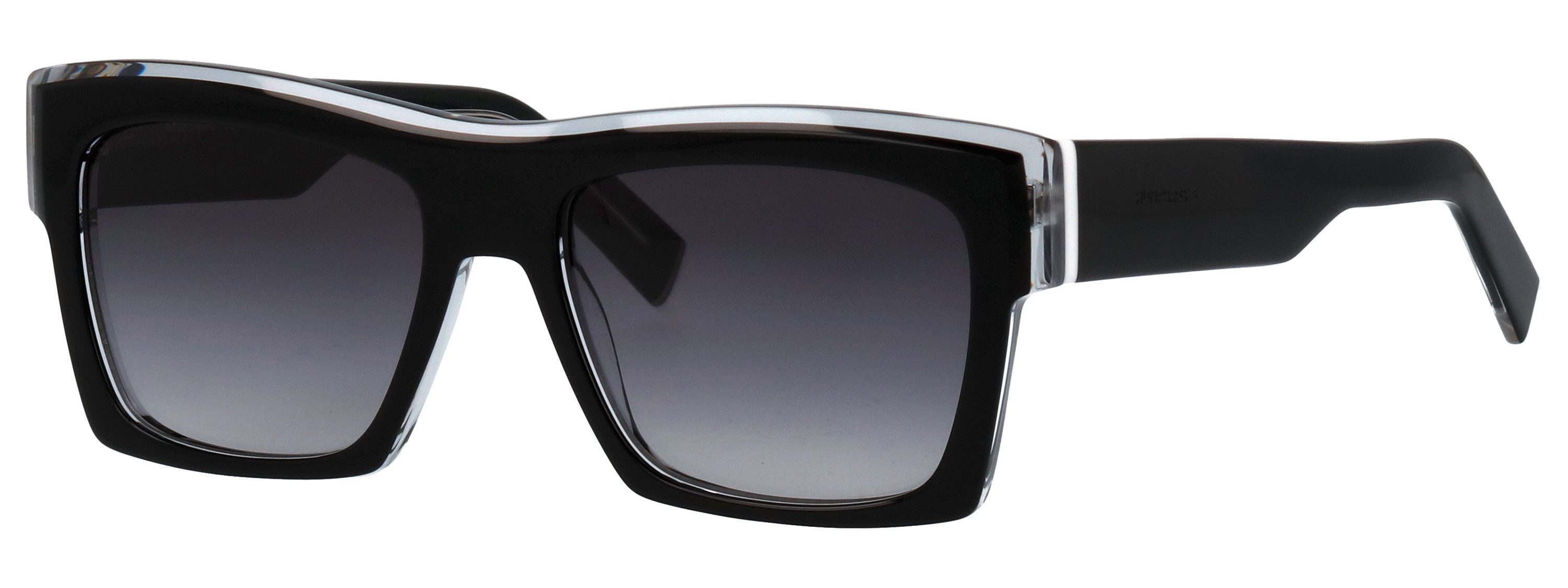 HUMPHREY´S eyewear Sonnenbrille Modell 588200 Form Karree/Eckig, Logoschriftzug auf Bügel, Kunststofffassung