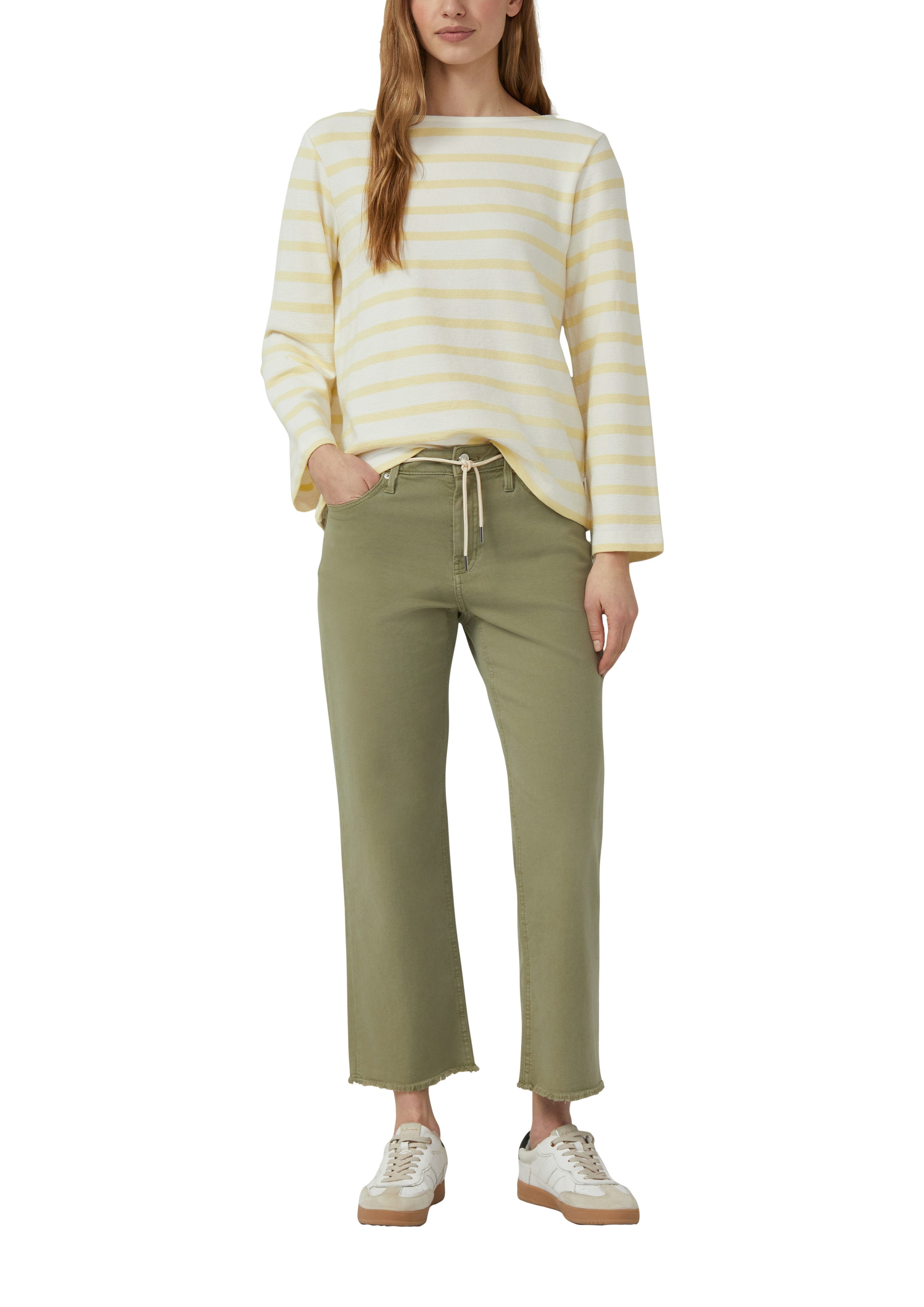 s.Oliver 7/8-Jeans Style Karolin mit Kordelzug und Stretch