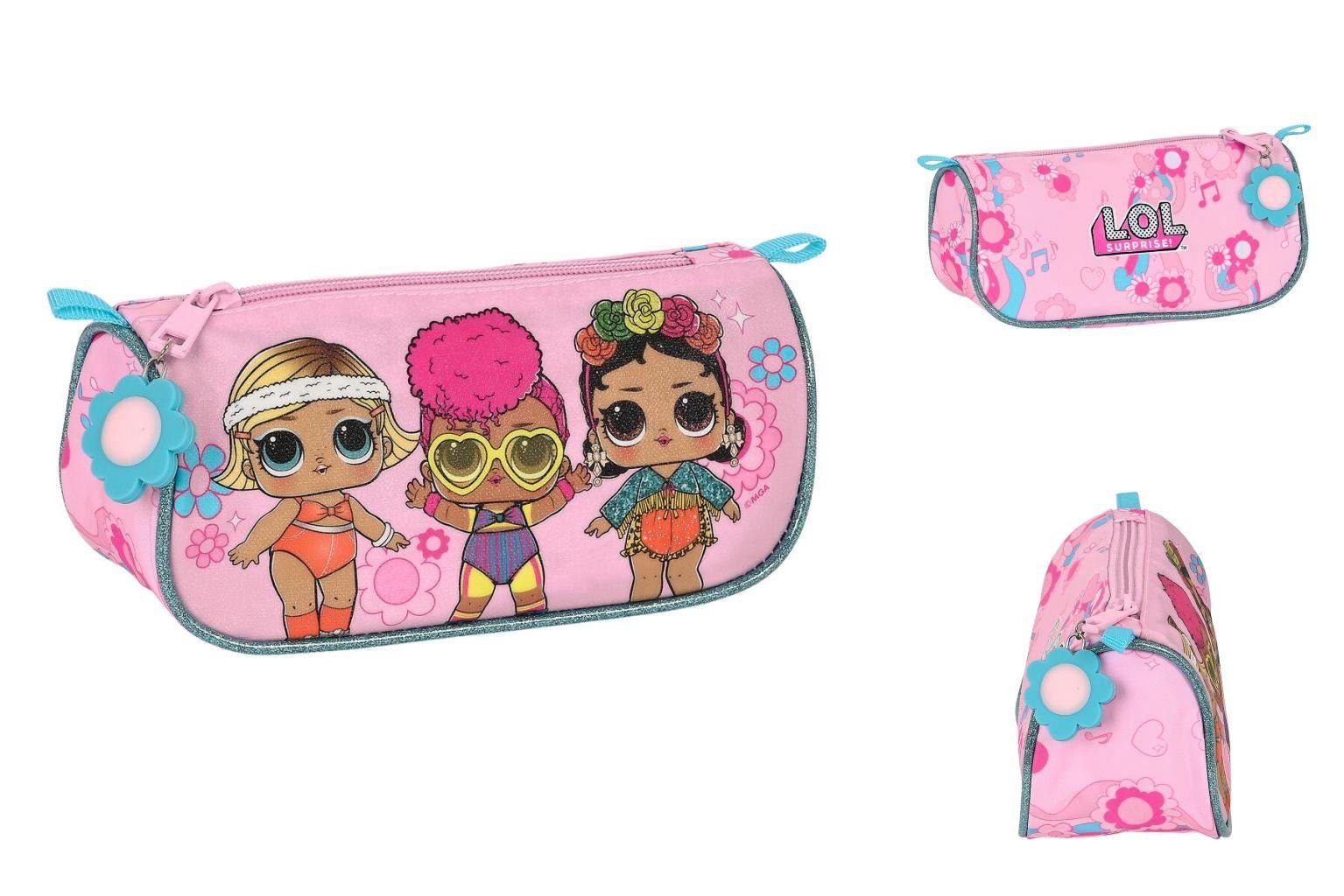Federtasche Schulmäppchen LOL Surprise Glow girl Rosa 20 x 85 x 8 cm