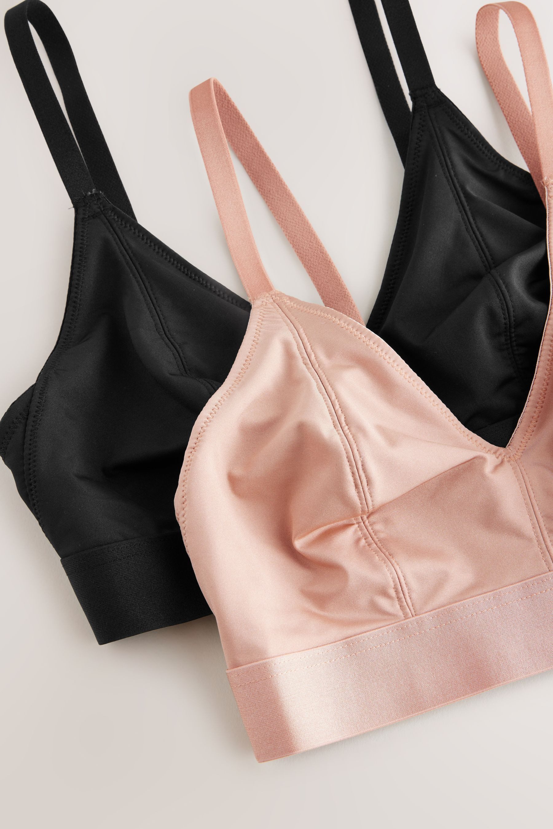 Next Bralette-BH Ultimate Comfort Bustiers ohne Bügel 2er-Pack DD+ (2-tlg)