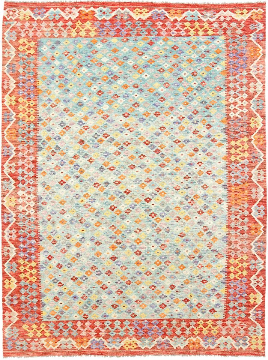 Orientteppich Kelim Afghan Heritage 263x356 Handgewebter Moderner Orientteppich, Nain Trading, rechteckig, Höhe: 3 mm