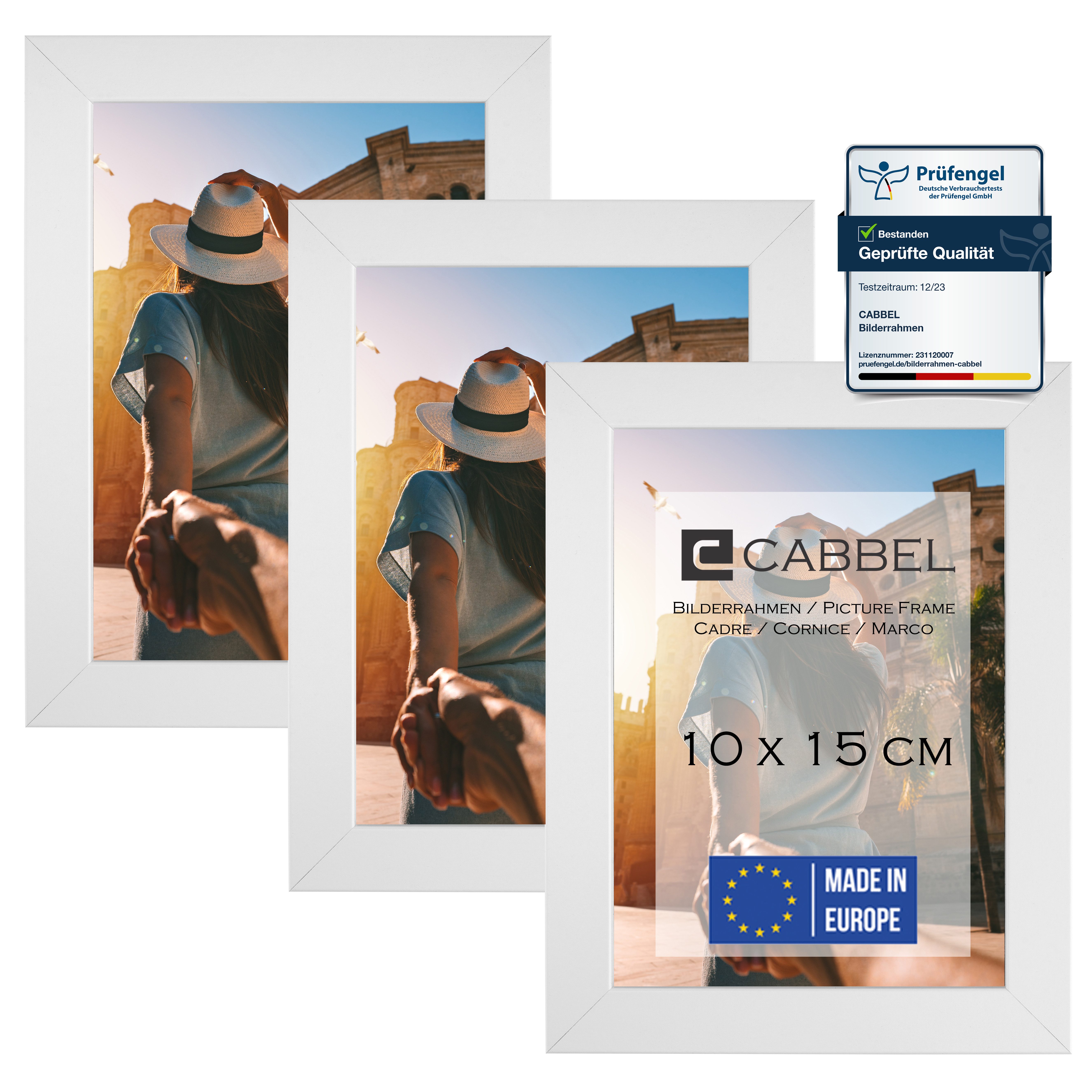 CABBEL Bilderrahmen MDF Holz-Rahmen, Acrylglas, Collagen, Portraits, Bilder günstig online kaufen