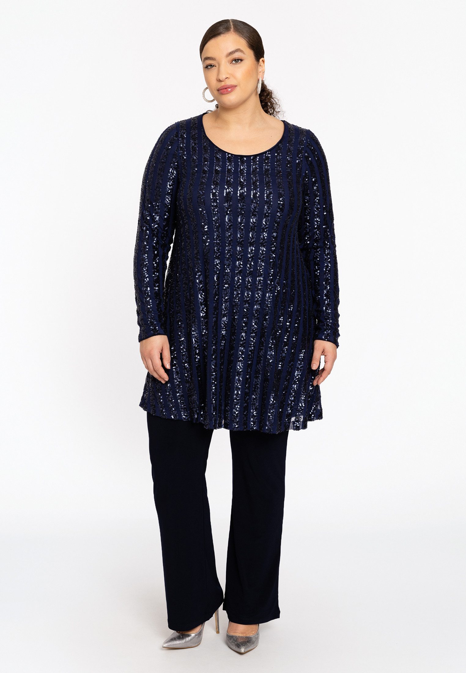 YOEK Tunika Damen Tunika Lockere Passform