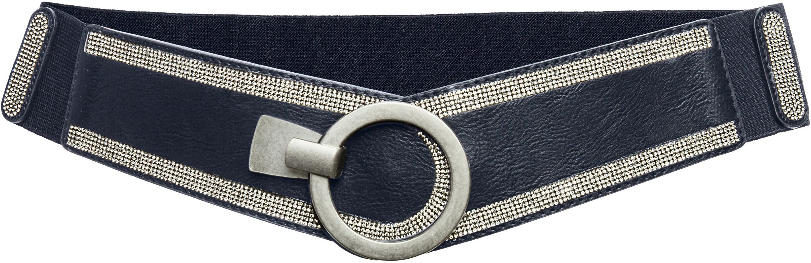 Caspar Taillengürtel GU315 Damen elastischer breiter günstig online kaufen
