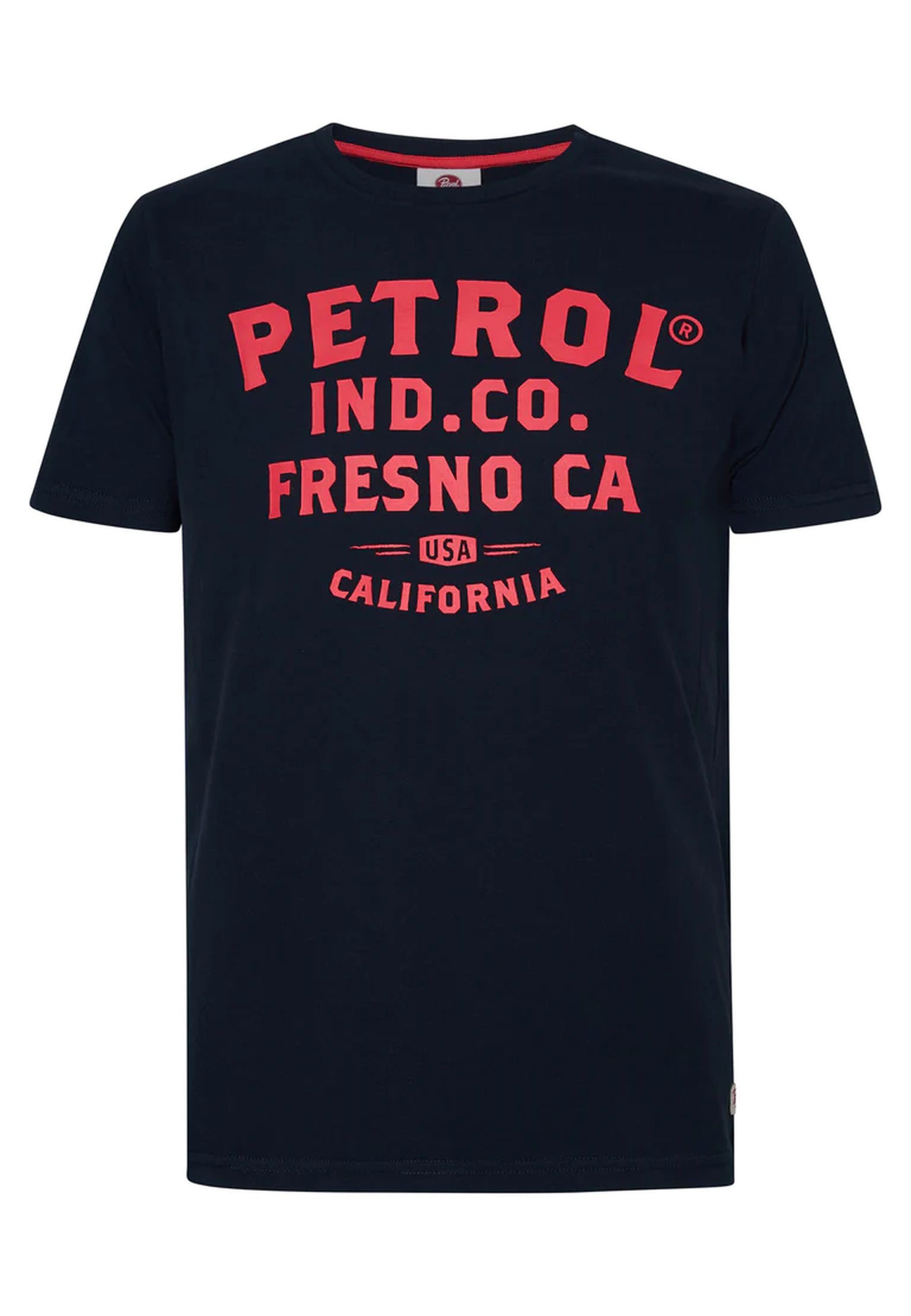 Petrol Industries T-Shirt T-Shirt Classic Print Kurzarmshirt mit (1-tlg)