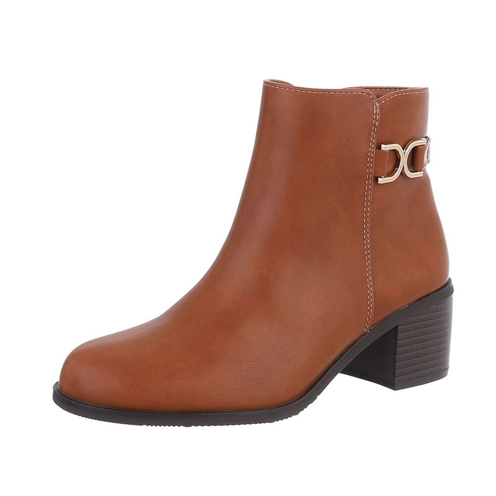 Ital-Design Damen Elegant Stiefelette (87118276) Blockabsatz Klassische Sti günstig online kaufen