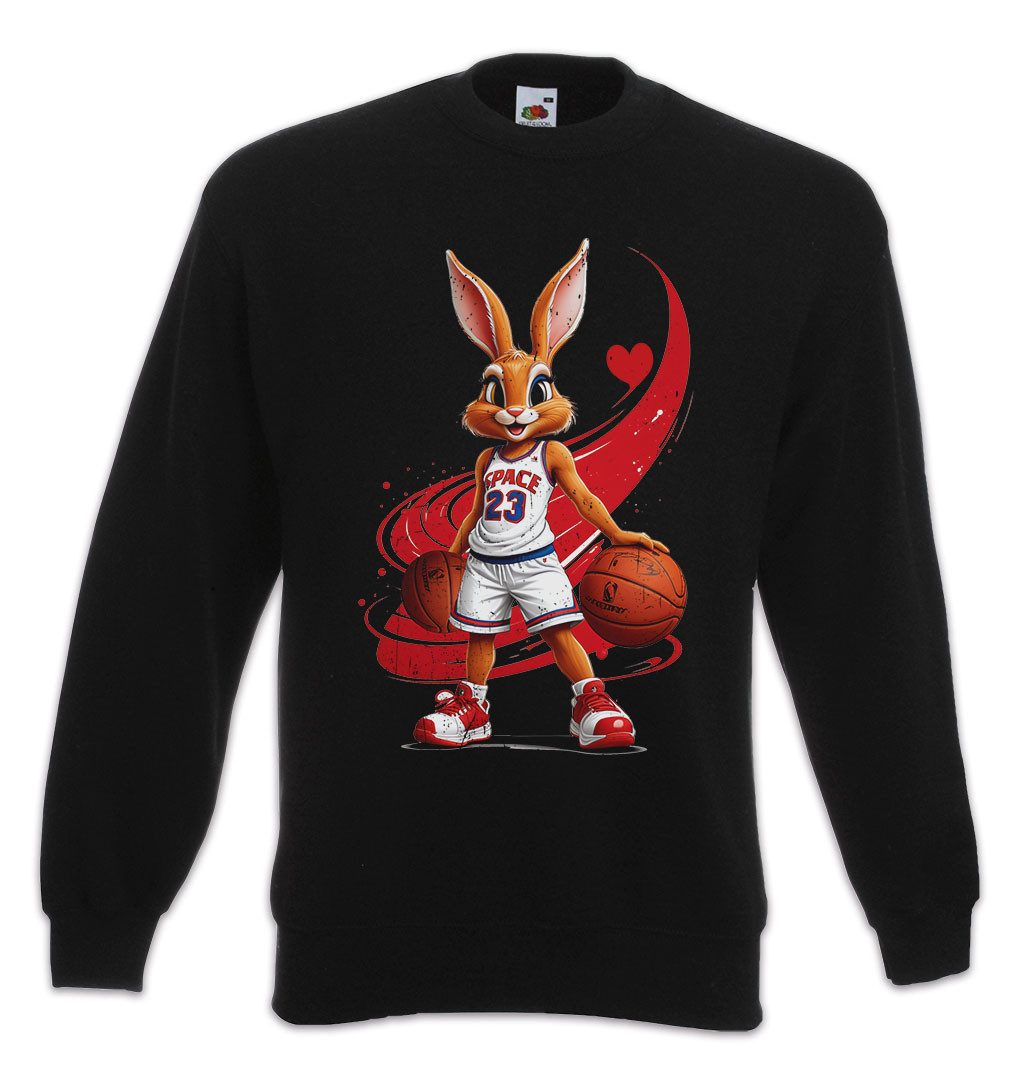 Urban Backwoods Sweatshirt Space Bunny Girl Sweatshirt Lola Basketball Jam Cartoon Movie Tunes (1-tlg) Comic Kult Looney Toon